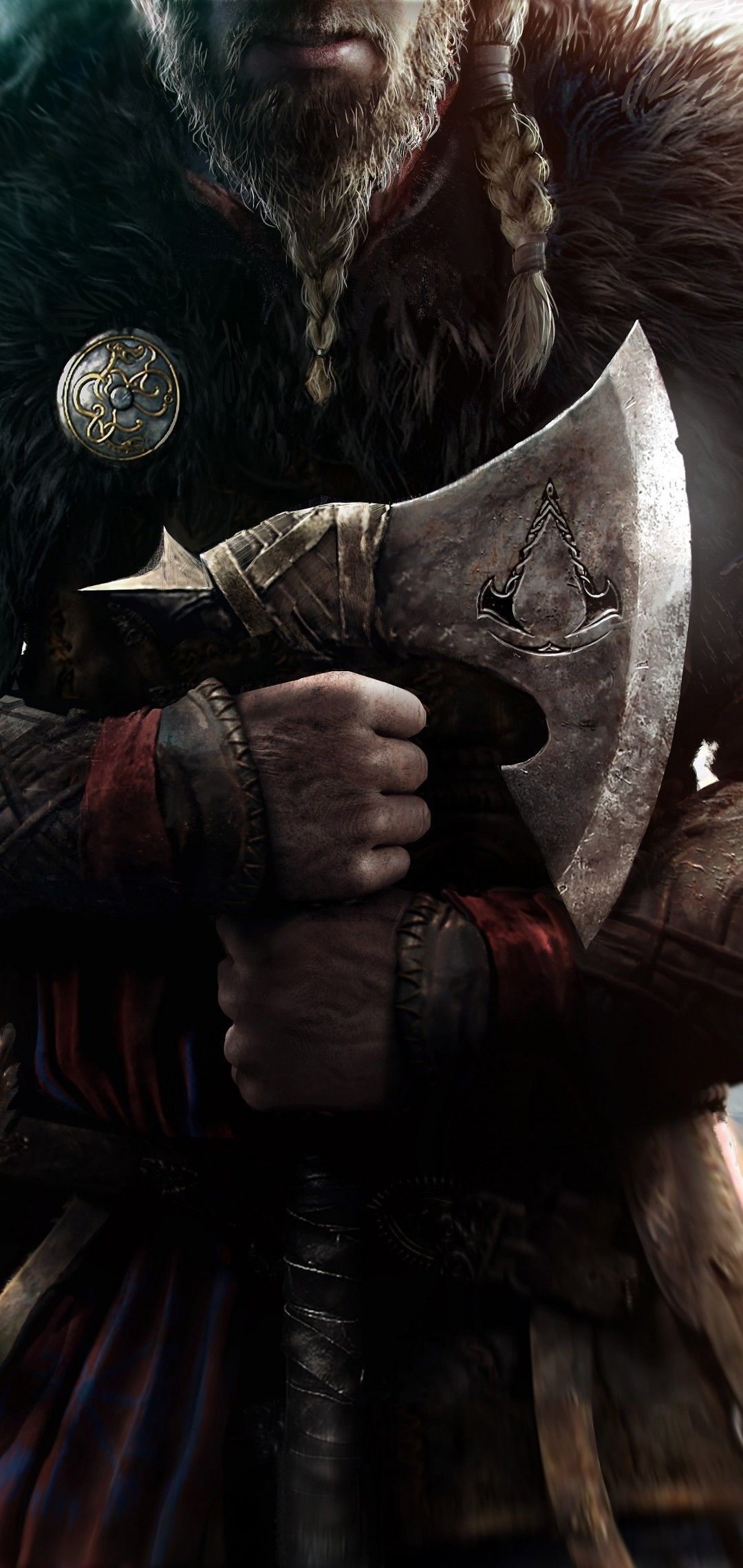 Vikings Valhalla, Concept art, Drakkar, Ubisoft, 1080x2280 HD Phone