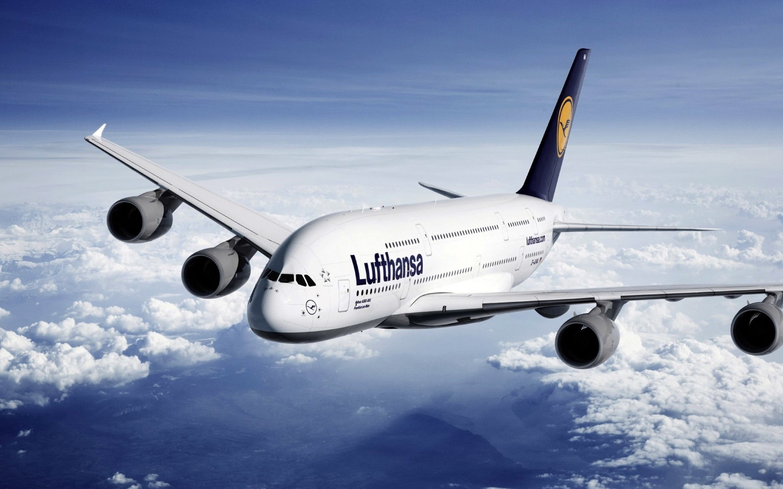 Lufthansa, Airbus Wallpaper, 2500x1570 HD Desktop