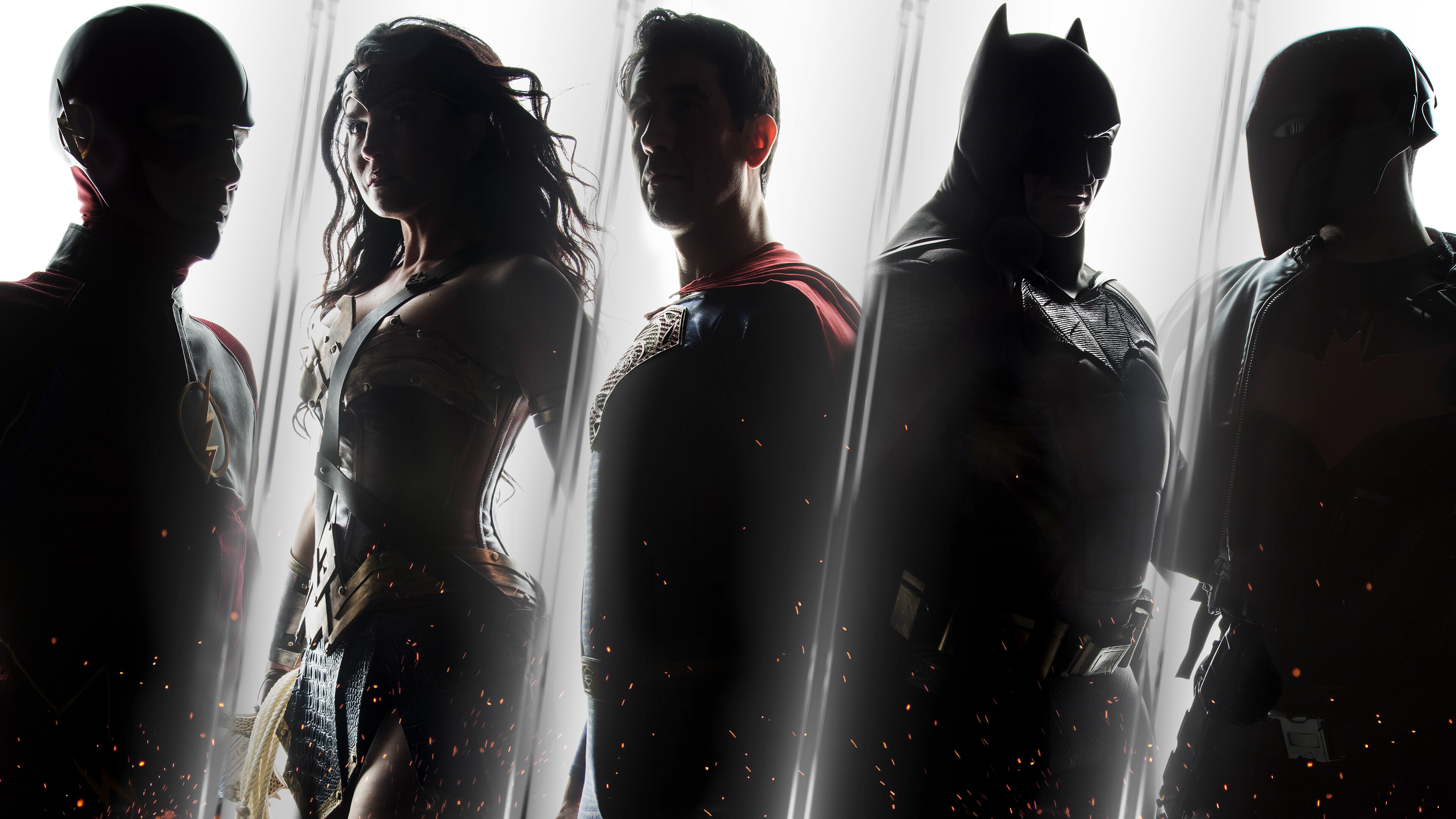 DC Comics, Justice League, Flash graphics, CGI, 3840x2160 4K Desktop