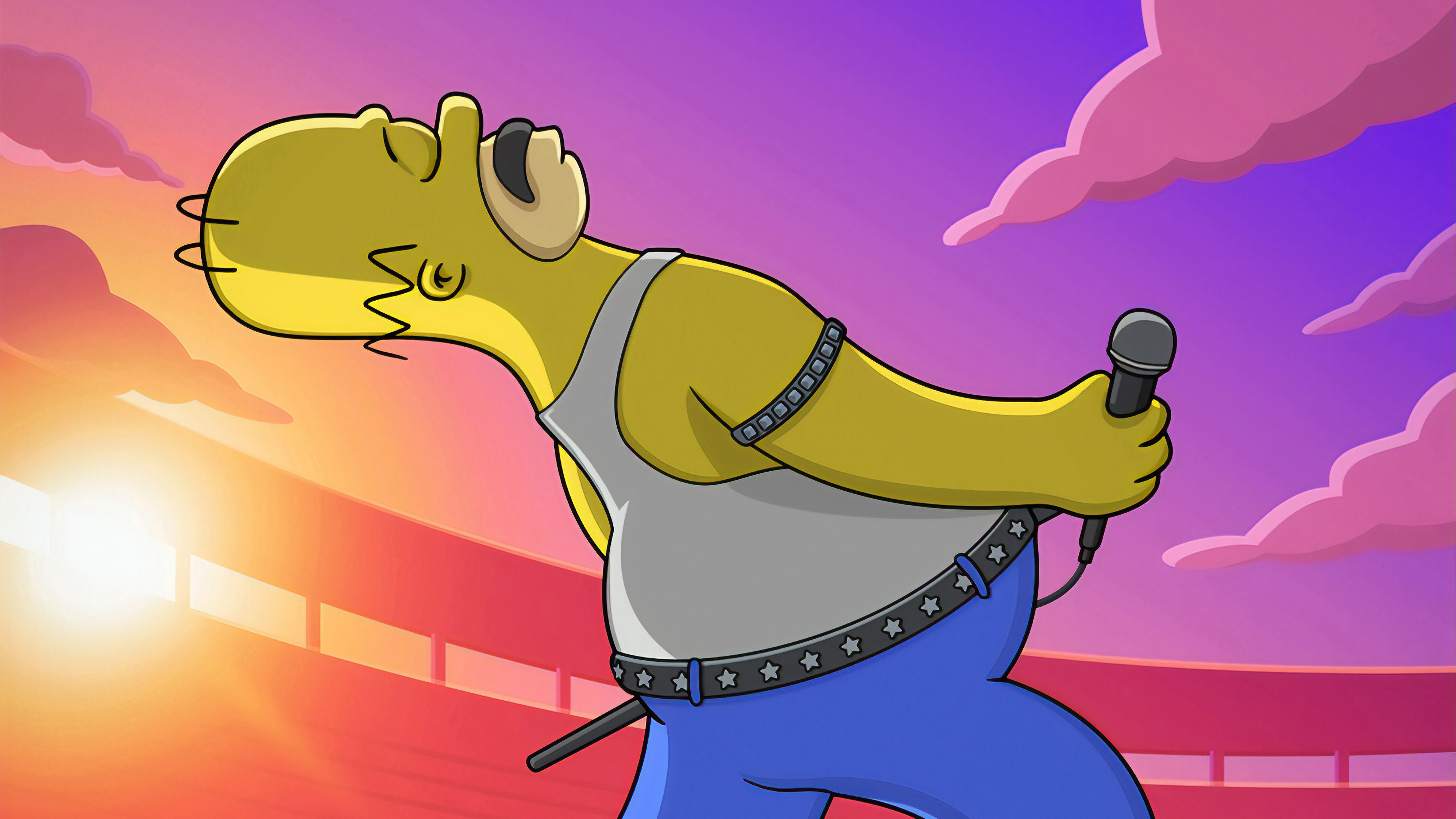 Homer Simpson, Animation, Ultra HD wallpaper, Background image, 3840x2160 4K Desktop