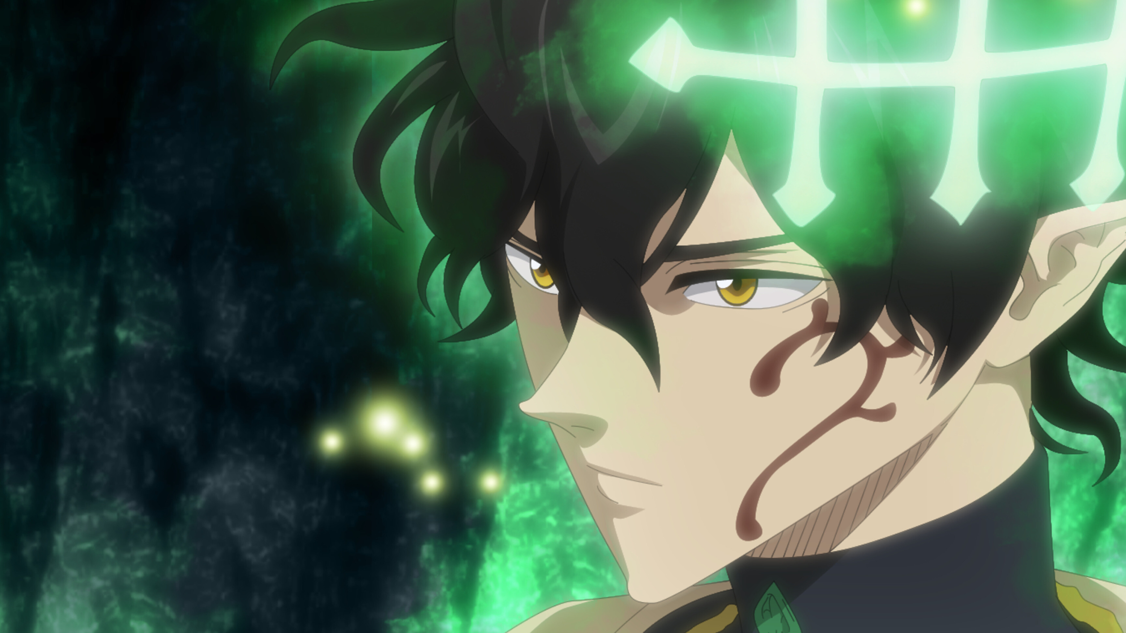 Yuno Grinberryall, Black Clover Wallpaper, 3840x2160 4K Desktop