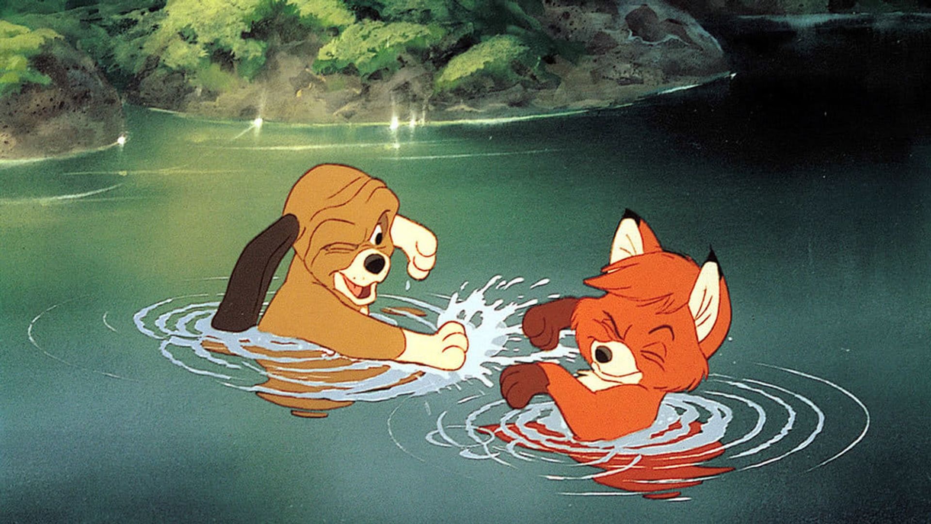 The Fox, The Hound, 1981, Disney, Streaming online, 1920x1080 Full HD Desktop