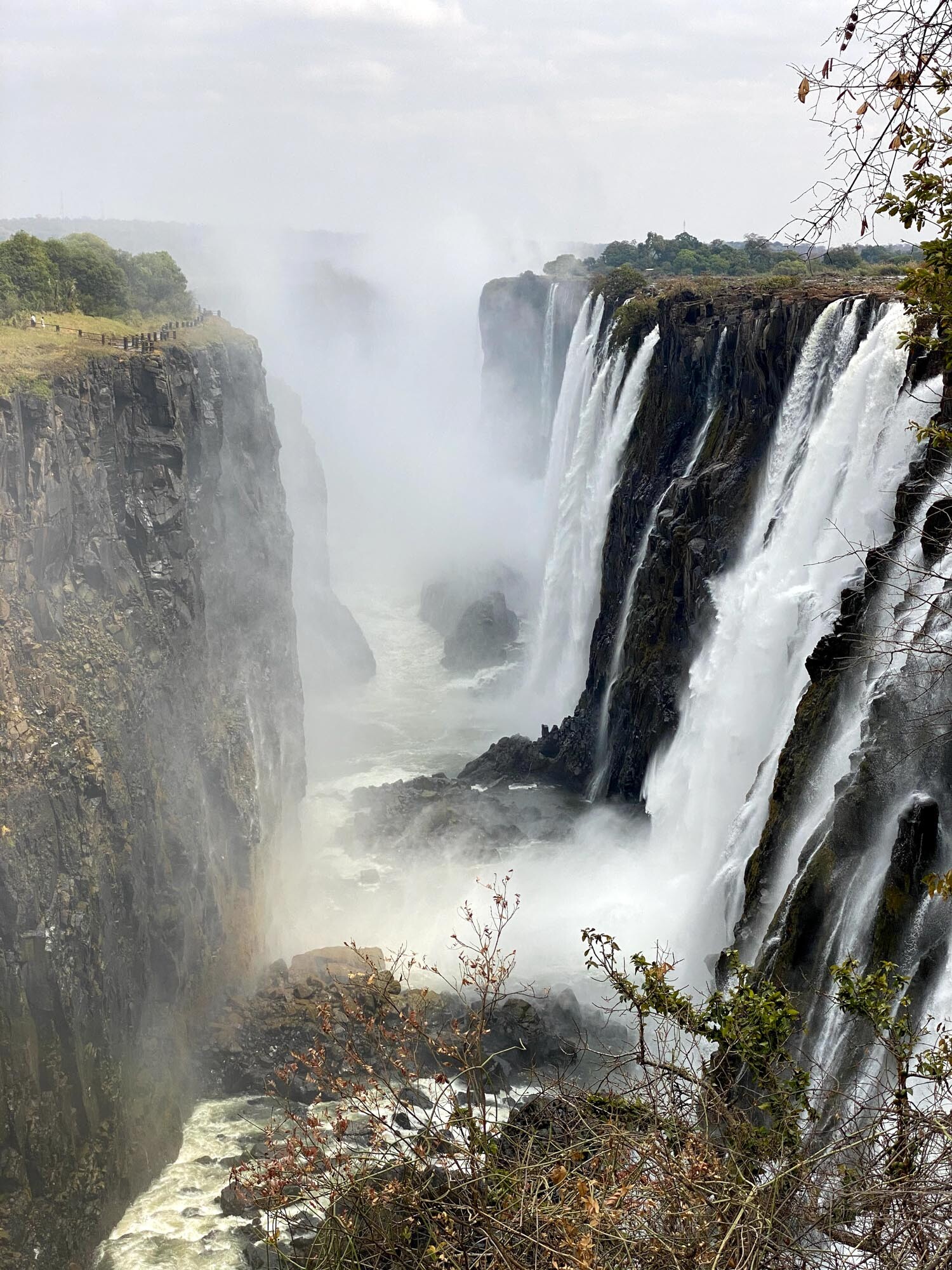 Victoria Falls, African adventure, Drive Zambia, Wild life, 1500x2000 HD Phone