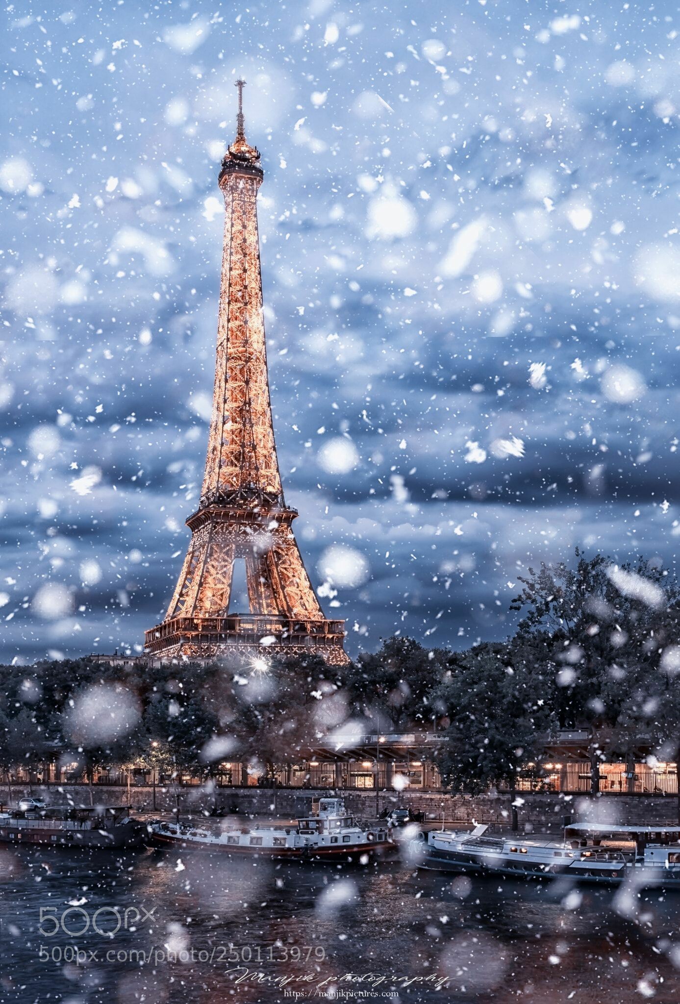Snowy Paris wallpapers, Snowy Paris backgrounds, 1390x2050 HD Phone