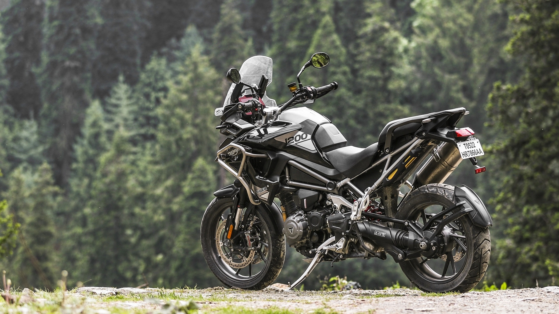 Triumph Tiger 1200, Sapphire black, Explorer colour, India, 1920x1080 Full HD Desktop