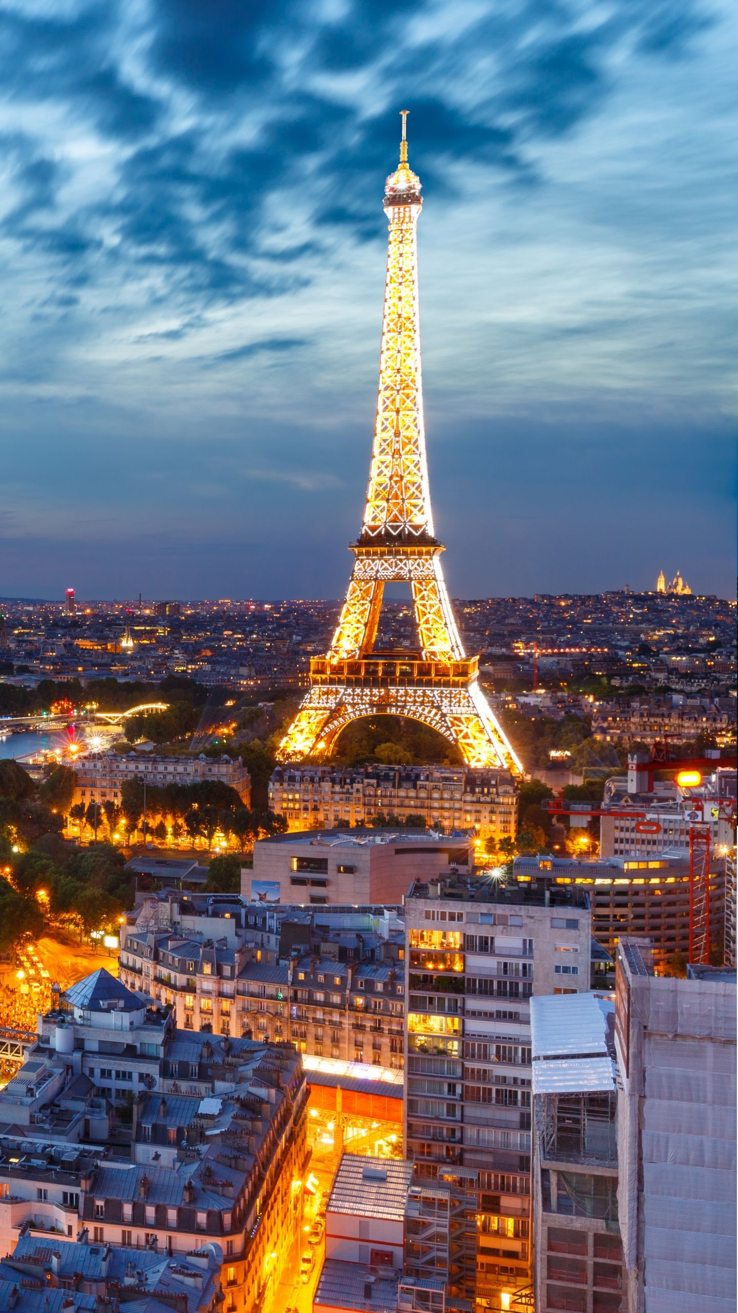 Paris wallpapers, Atmospheric visuals, Vibrant cityscapes, Phone backgrounds, 1440x2560 HD Phone