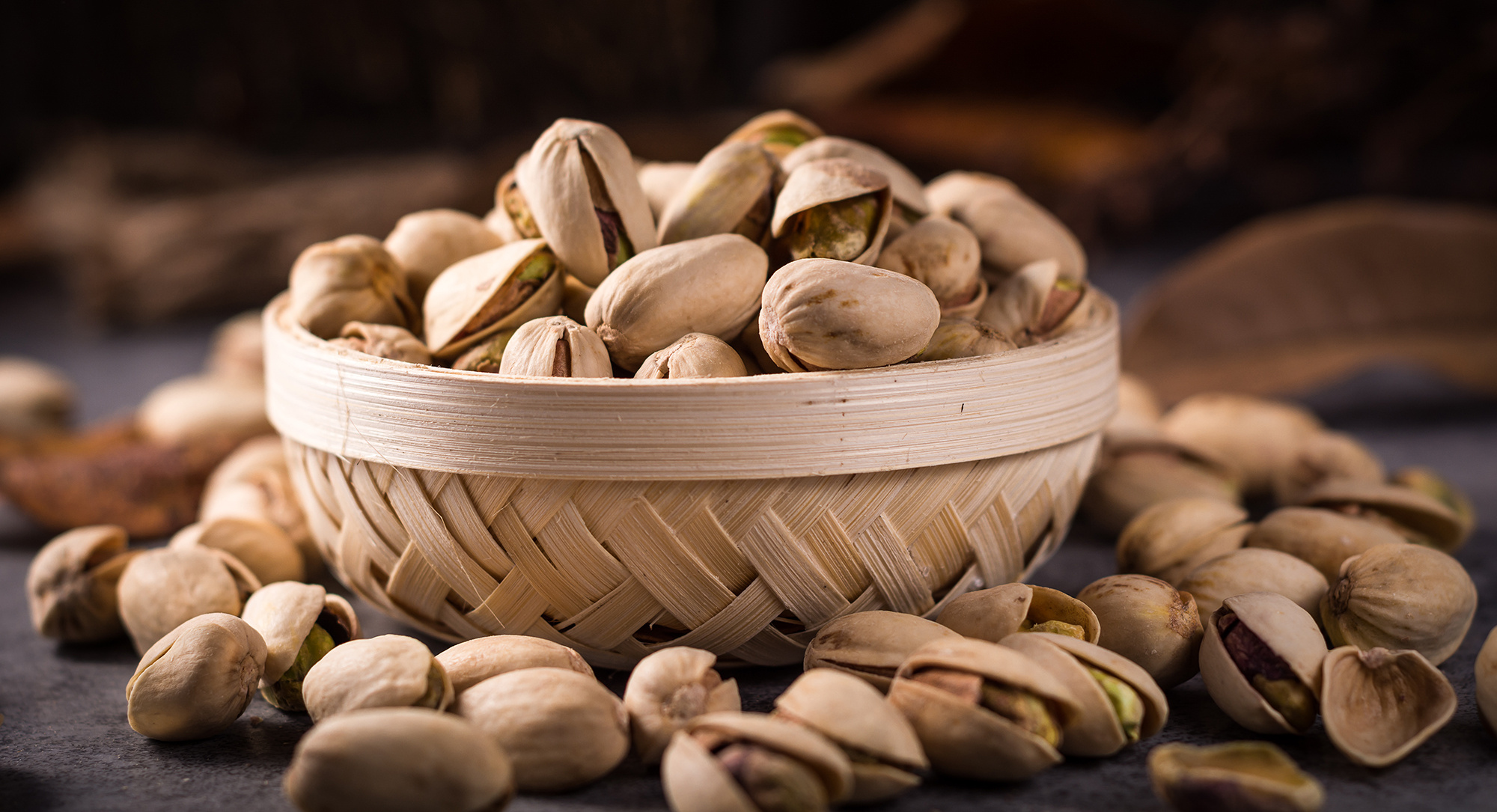 Cashew family, Pistachio, Nutty delight, Food, 2000x1090 HD Desktop