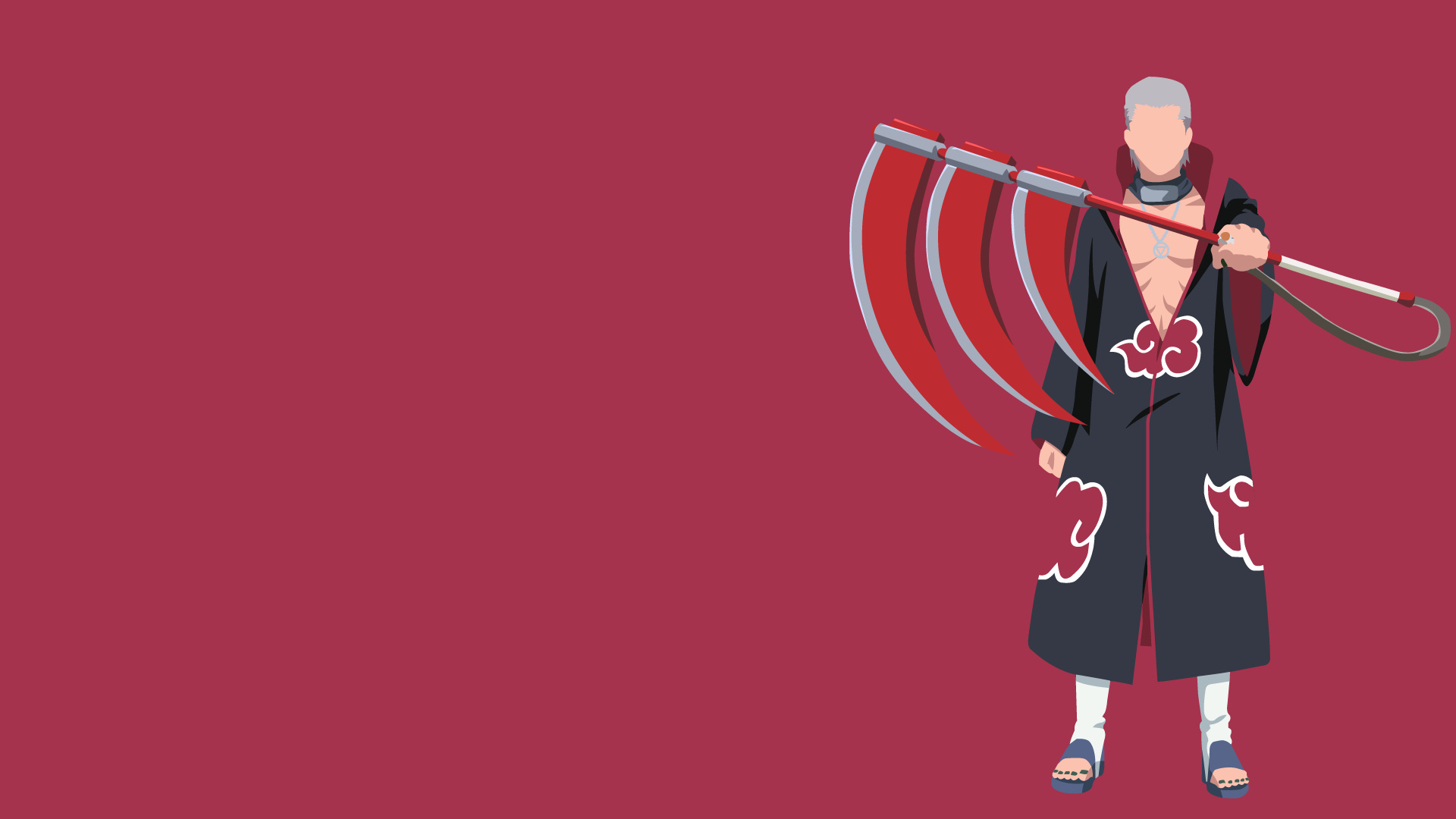 Minimalist, Hidan Wallpaper, 1920x1080 Full HD Desktop