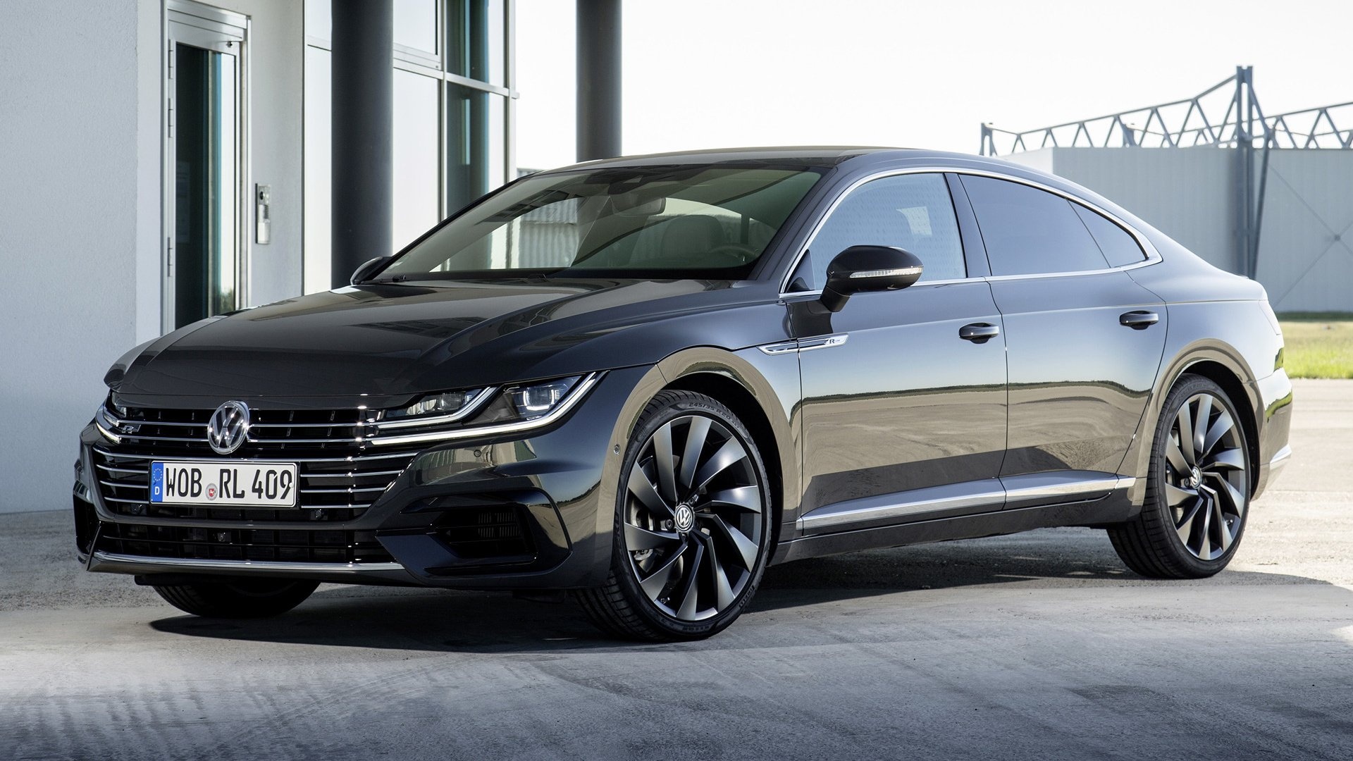 Volkswagen Arteon, R-Line, 2017 model, Auto, 1920x1080 Full HD Desktop