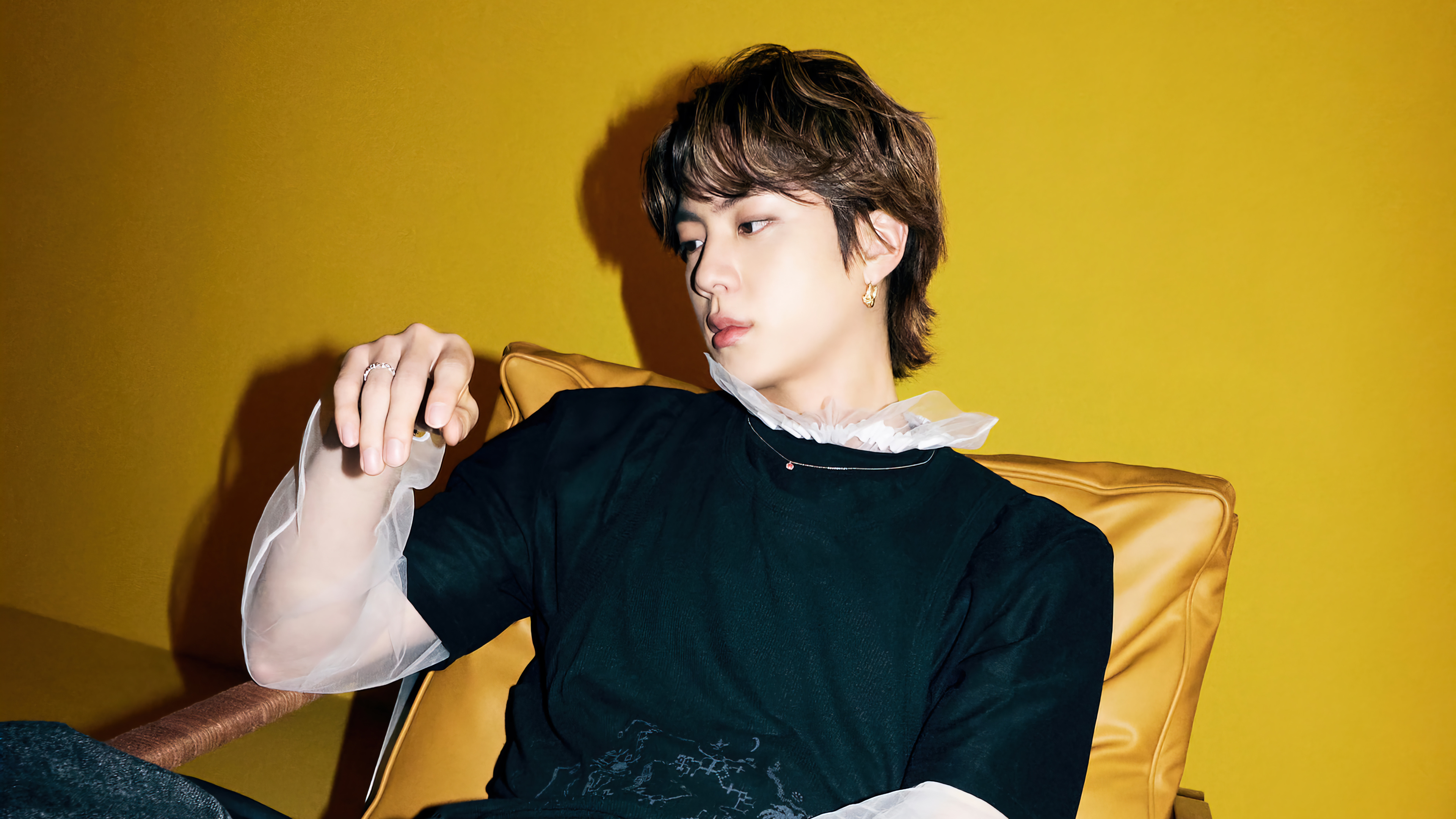 BTS Jin, Butter wallpaper, Ultra HD visuals, K-pop phenomenon, 3840x2160 4K Desktop