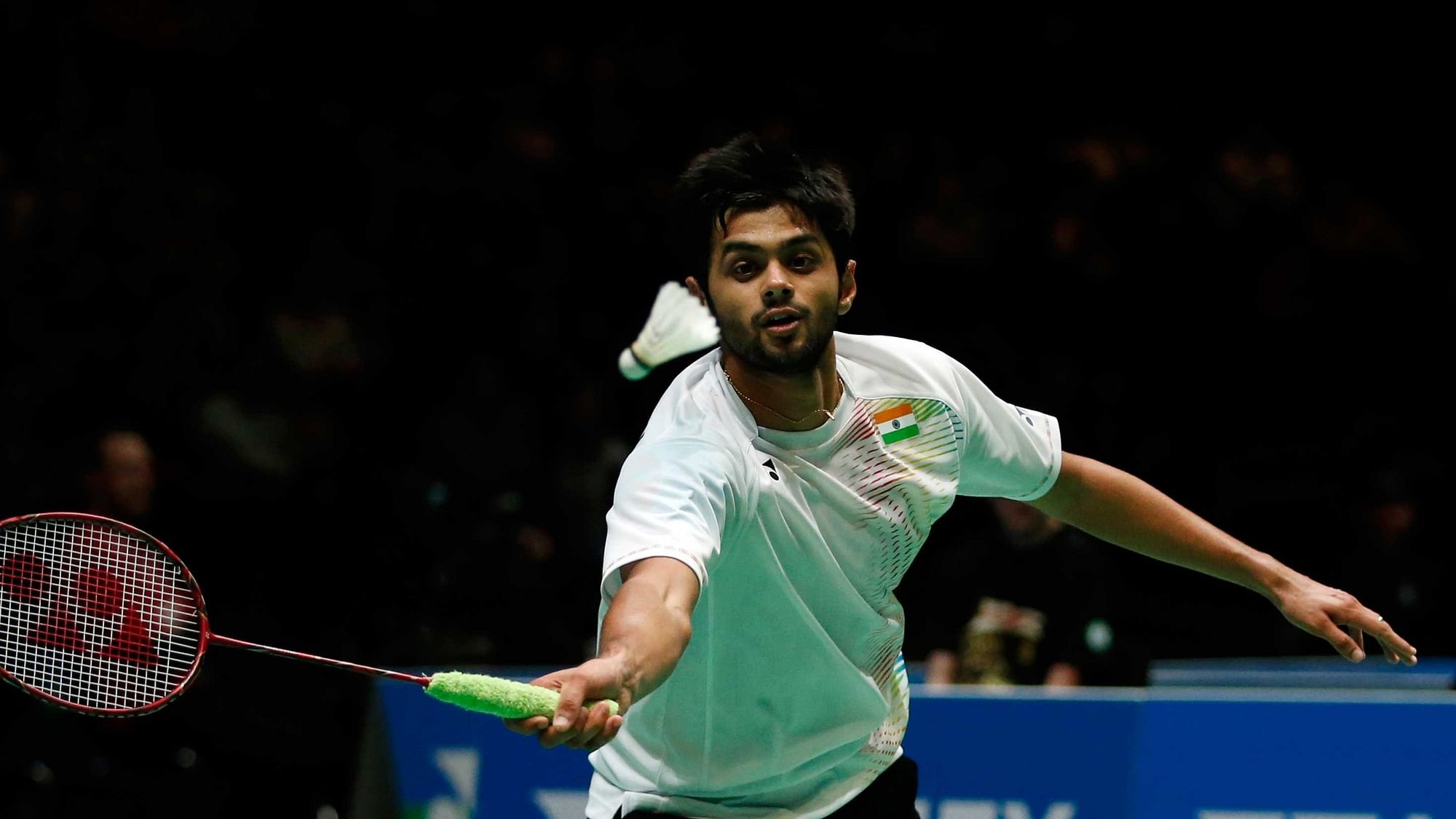 B. Sai Praneeth, Rising badminton star, Sports hero, Ace player, 2000x1130 HD Desktop