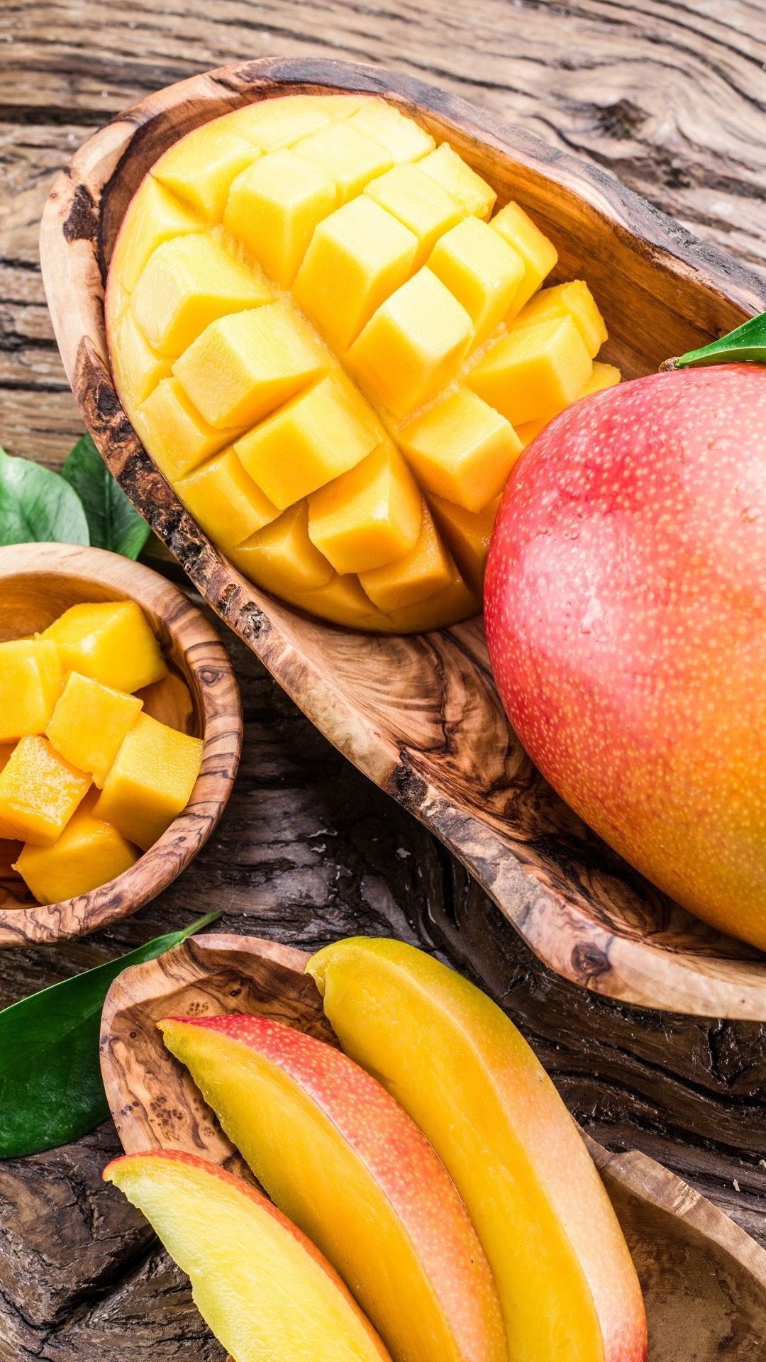 Fresh fruit mango, Tropical delight, Sweet and juicy, Fruity background, 1080x1920 Full HD Phone