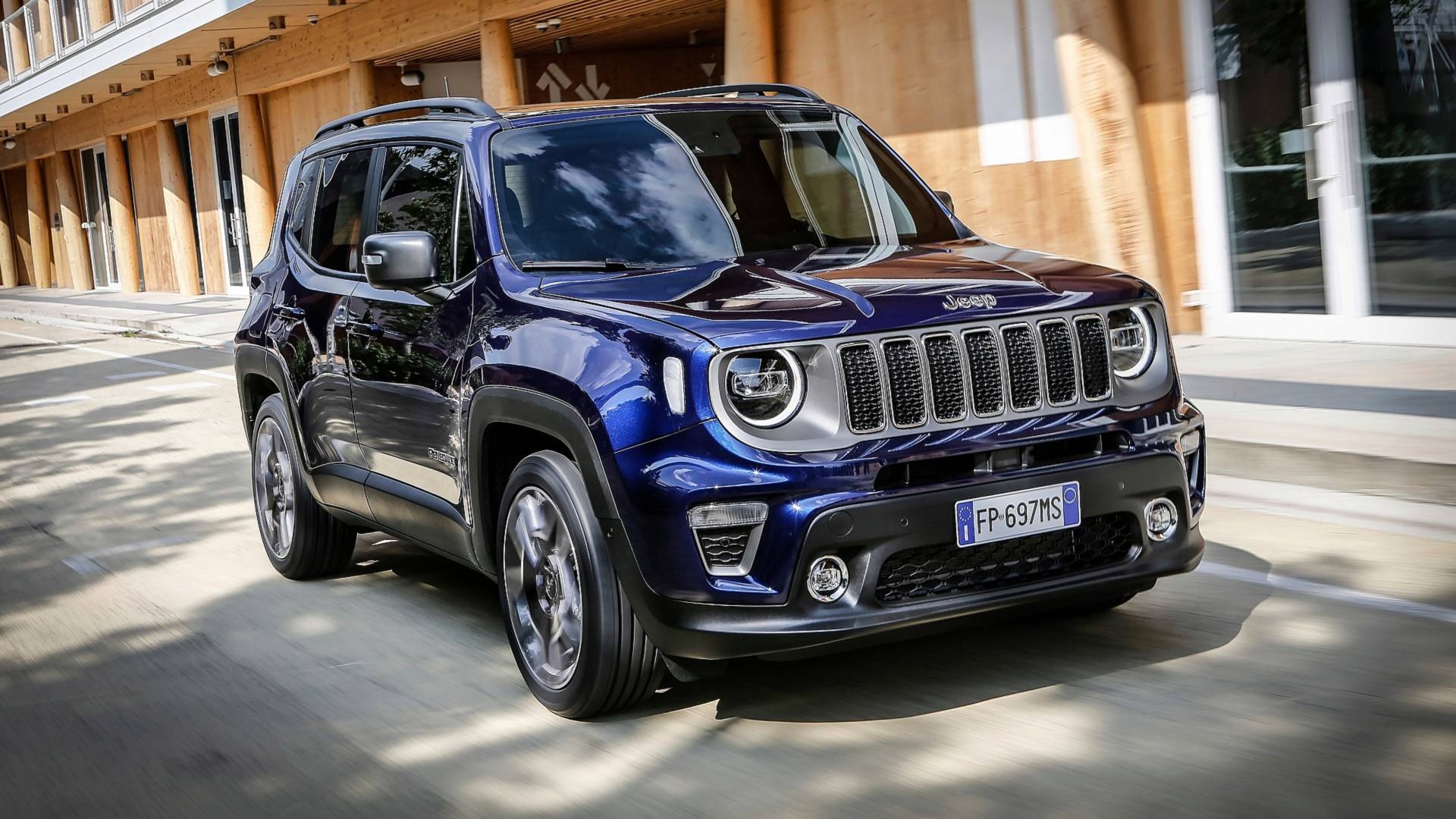 Jeep Renegade, 2019 model, Turbo GDI, New engine, 1920x1080 Full HD Desktop