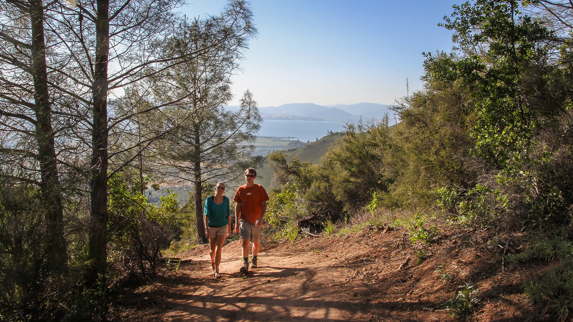 Hiking posted, Michelle Simpson, Outdoor activity, Nature exploration, 1920x1080 Full HD Desktop