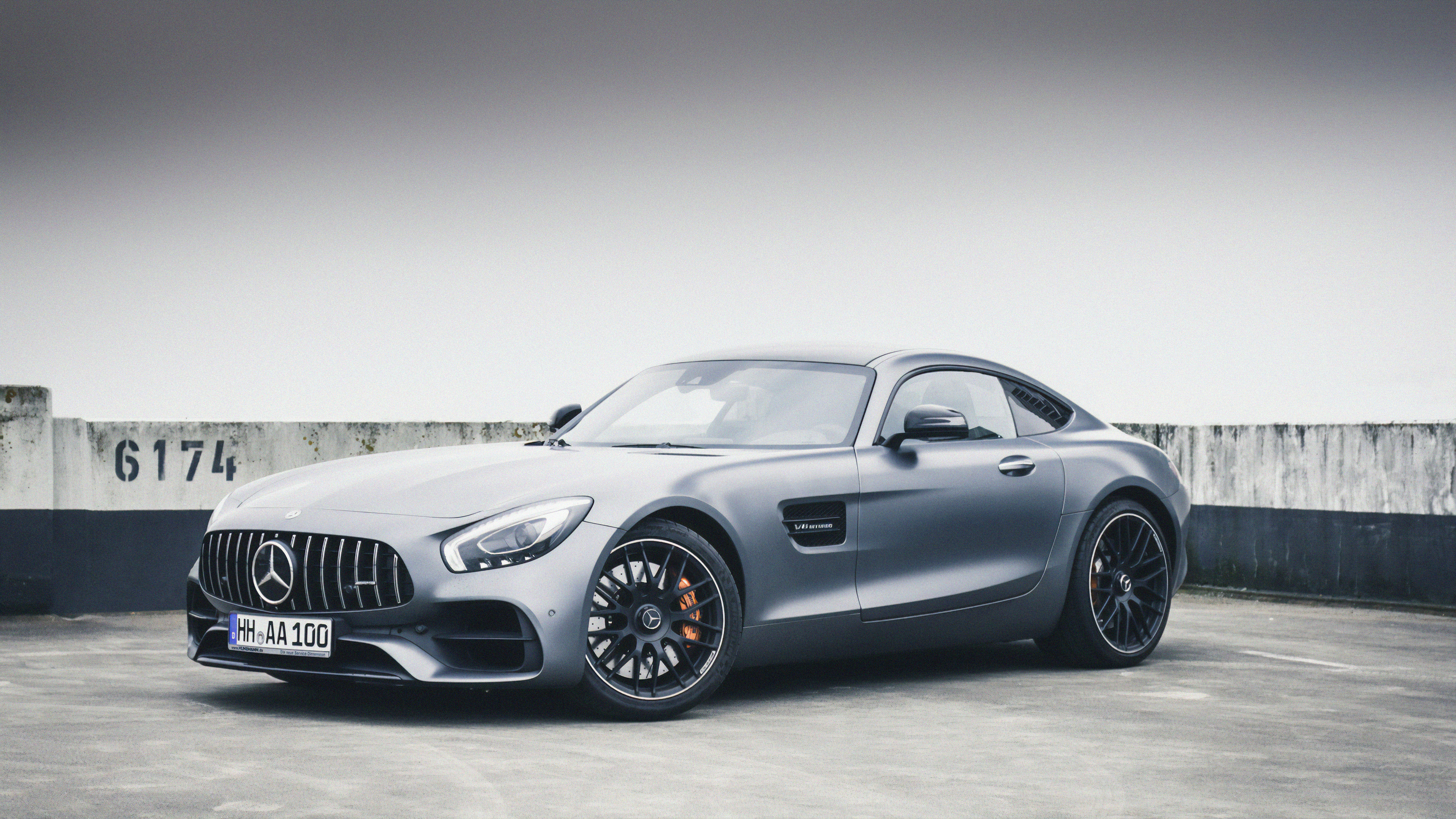 Mercedes-Benz AMG GT, Unparalleled speed, Exquisite craftsmanship, Unforgettable experience, 3840x2160 4K Desktop