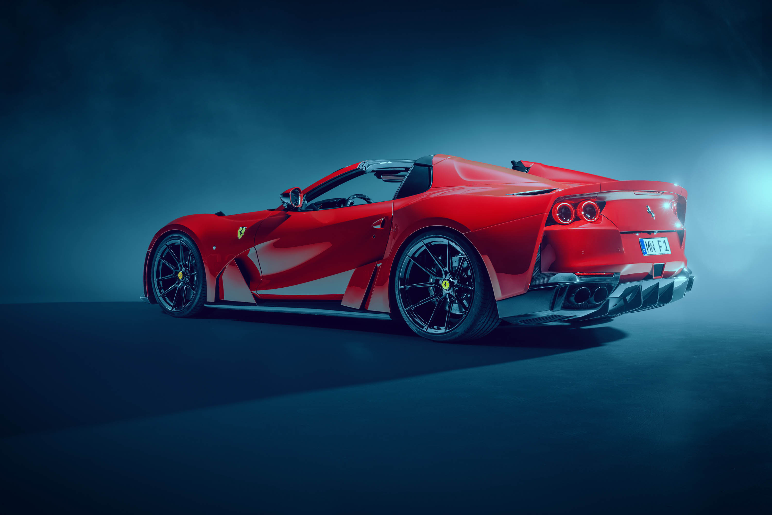 Ferrari 812 GTS, Novitec tuning, Convertible beauty, Powerful performance, 3000x2000 HD Desktop