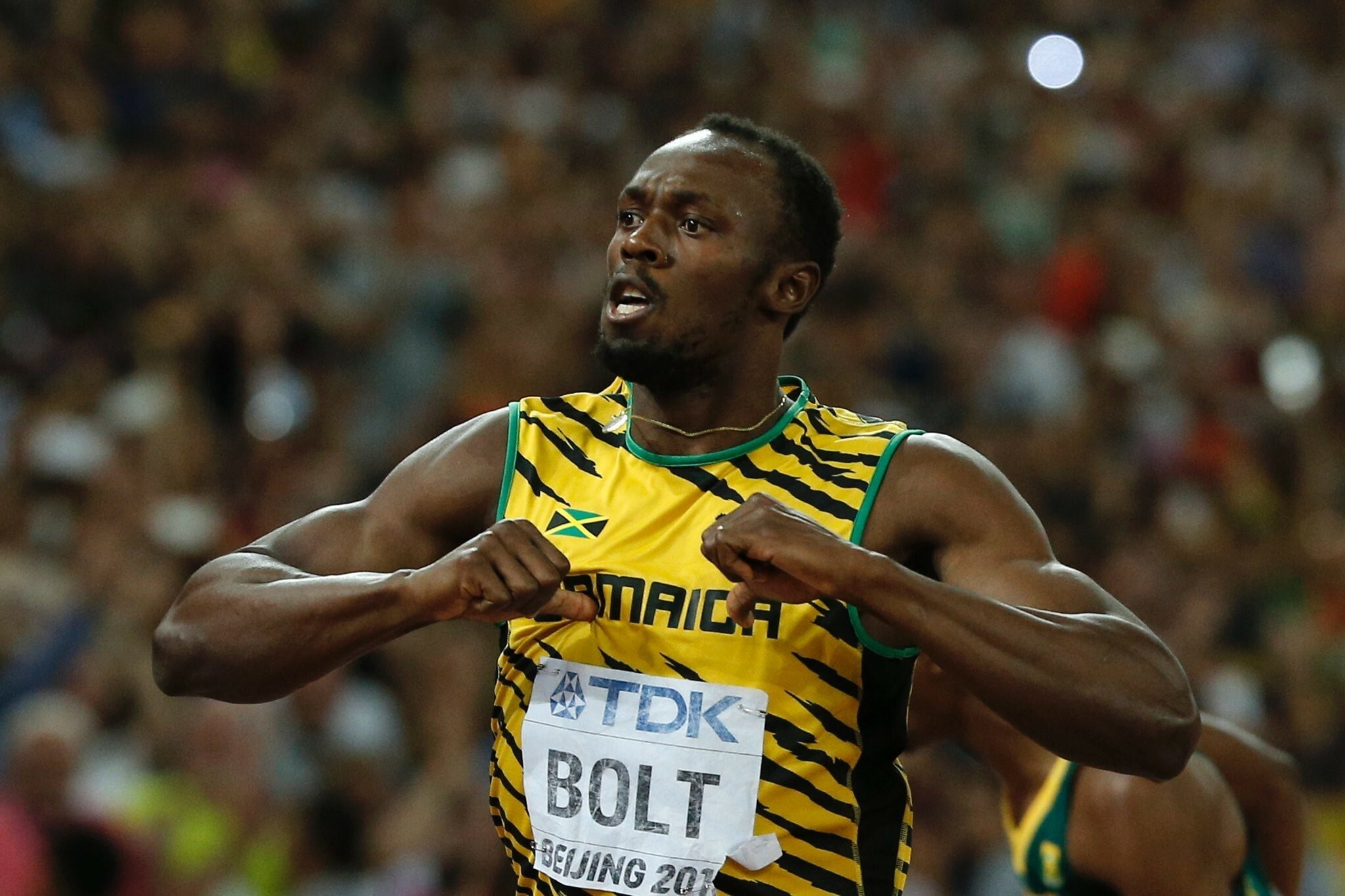 Usain Bolt, Striking images, Wallpics, Olympic champion, 2050x1370 HD Desktop