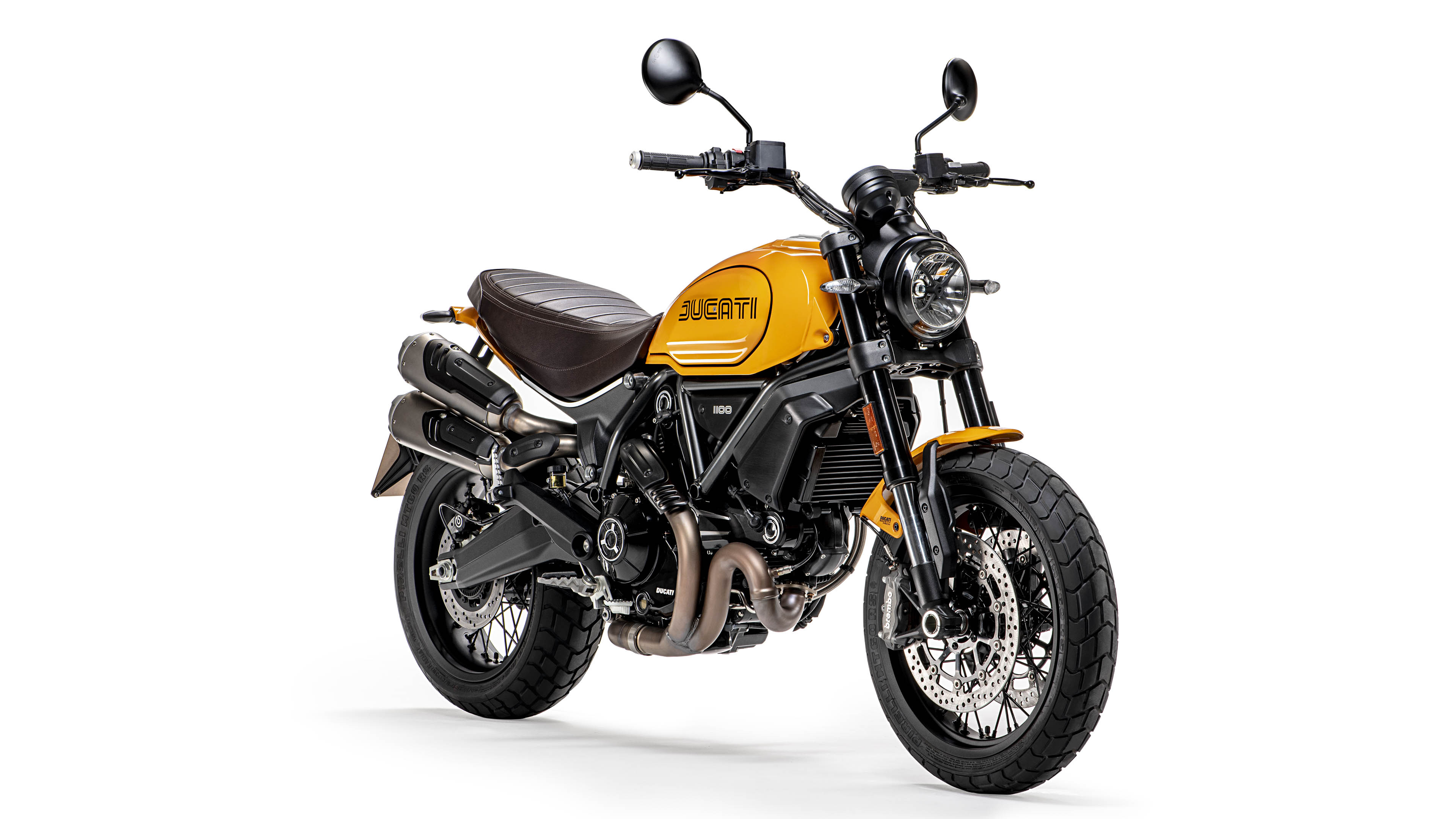 Ducati Scrambler 1100, Auto motorcycle, Special editions, Urban motard, 3840x2160 4K Desktop