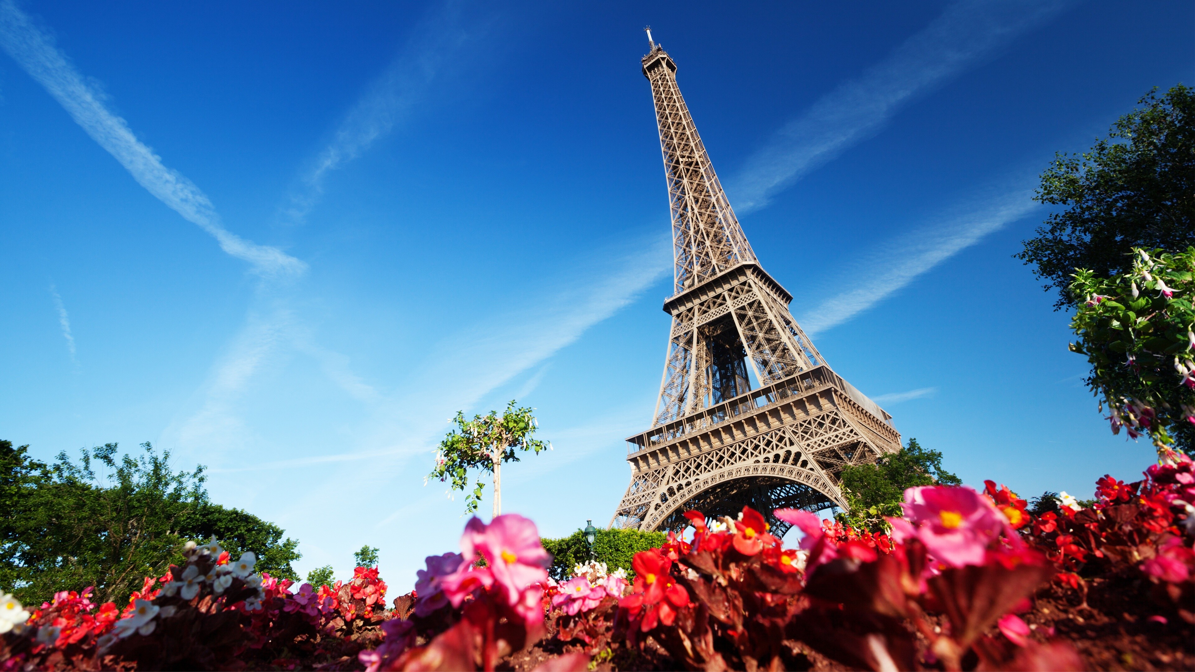 Paris, France, Eiffel Tower wallpapers, 3840x2160 4K Desktop