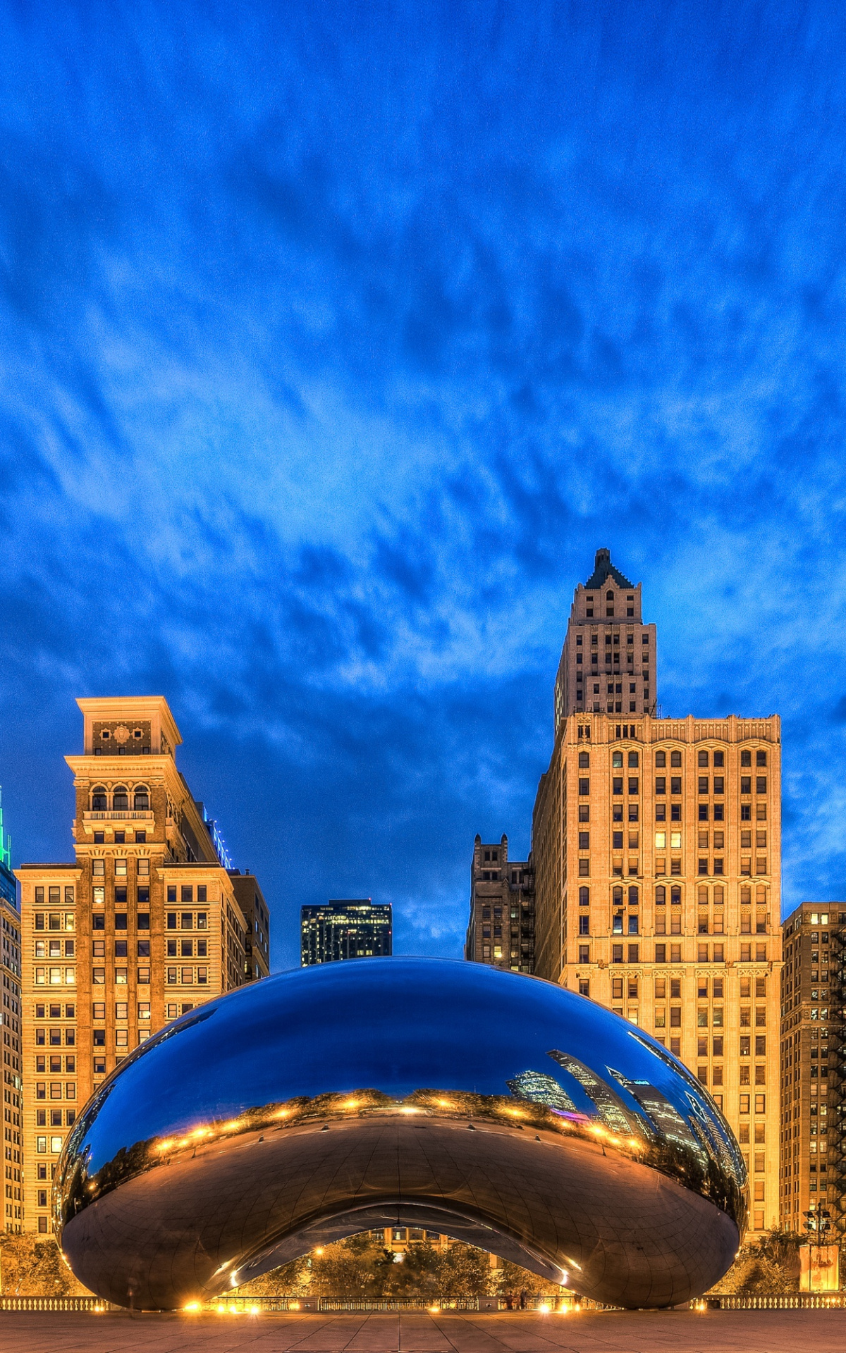 Cloud Gate, Chicago, United States, 1200x1920 HD Phone