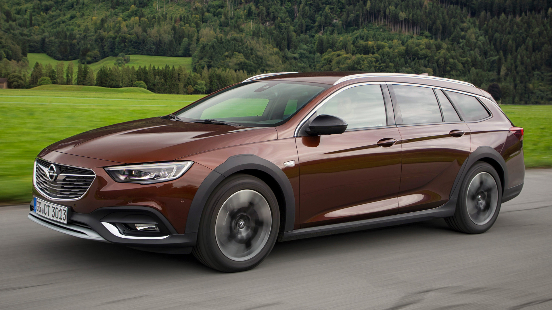2017 Model, Opel Insignia Country Tourer Wallpaper, 1920x1080 Full HD Desktop