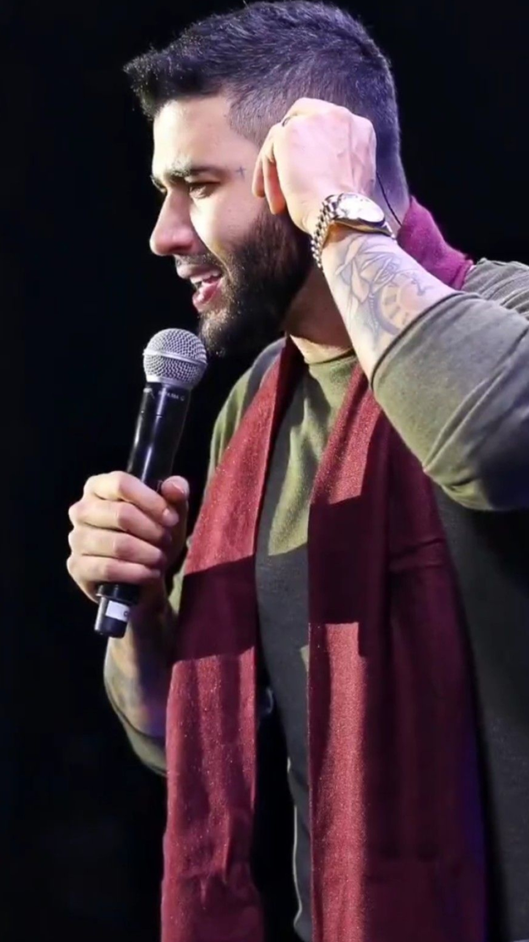 Gusttavo Lima, Fan artwork, Brazilian singer, Artistic tribute, 1080x1920 Full HD Phone