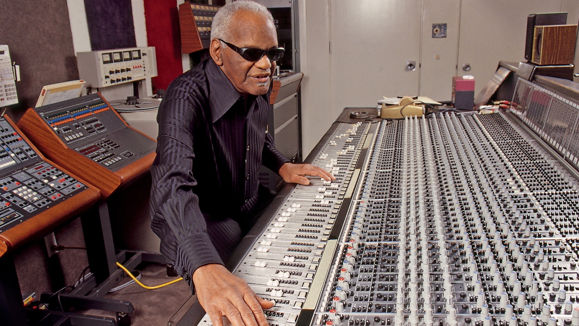 Ray Charles, Ethan Simpson's wallpapers, Musical legend, Iconic photos, 1920x1080 Full HD Desktop