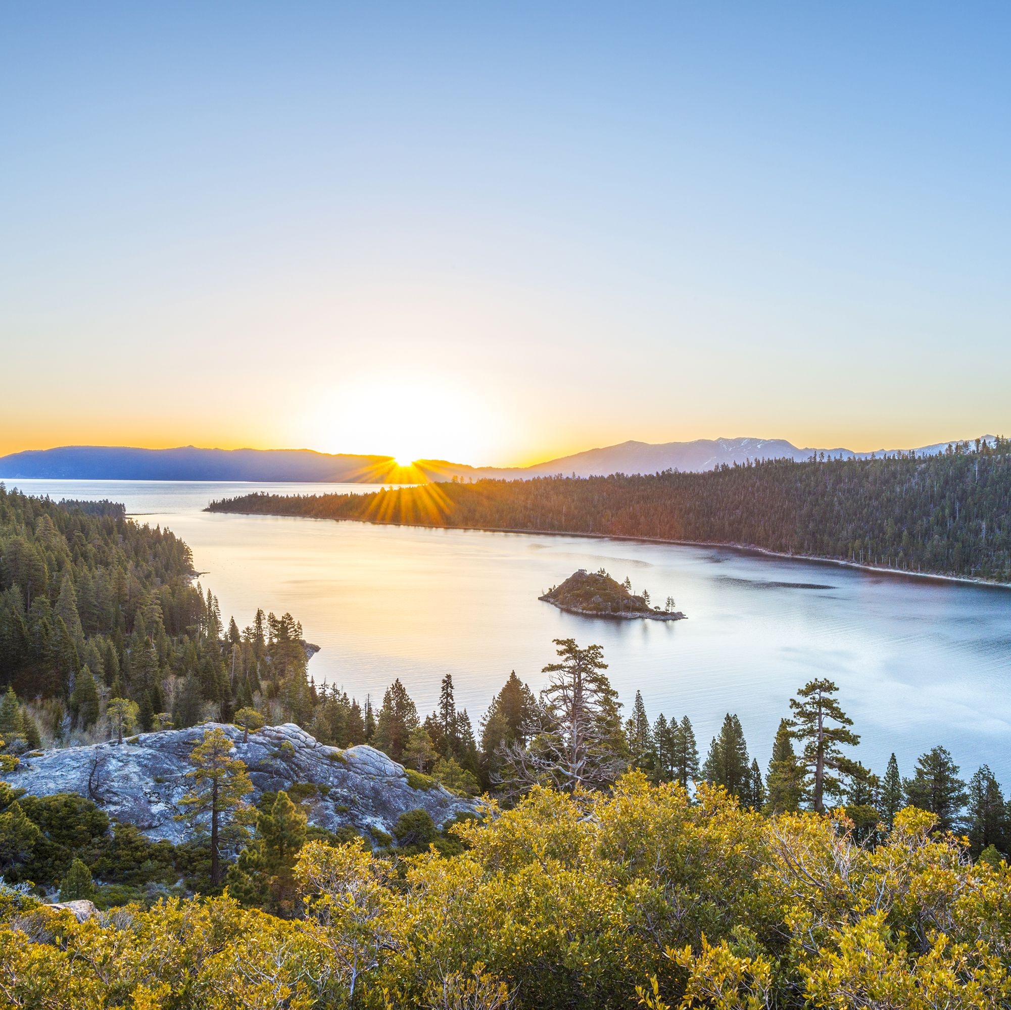 Lake Tahoe, Great lakes, North America, Canusa, 2010x2000 HD Desktop