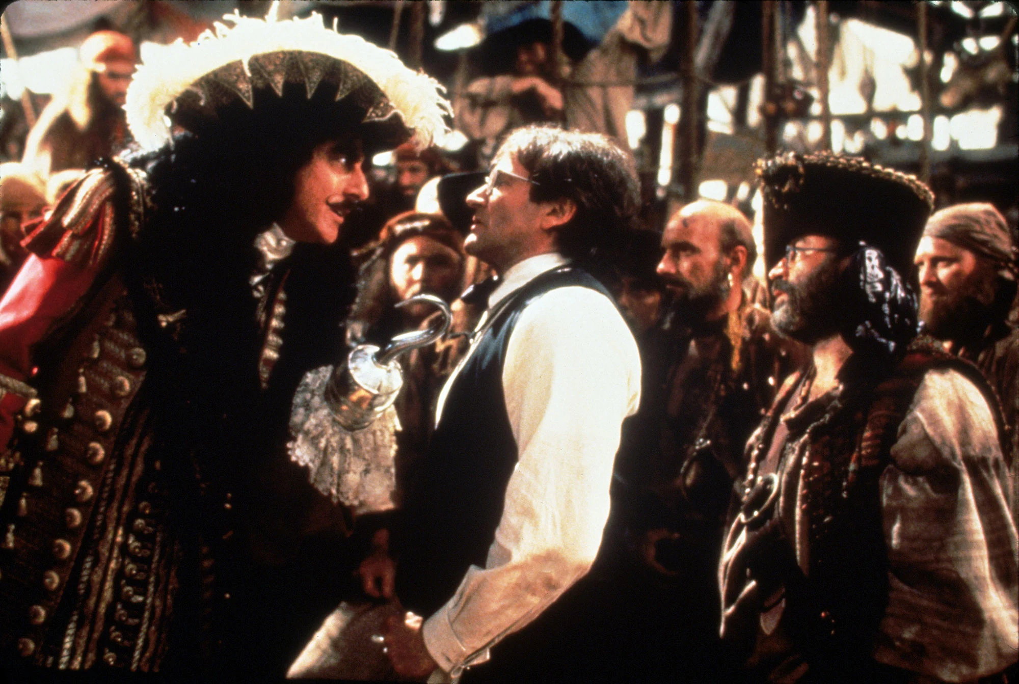 Robin Williams, Hook cast, Life after Hook, Nostalgic reunion, 2000x1350 HD Desktop