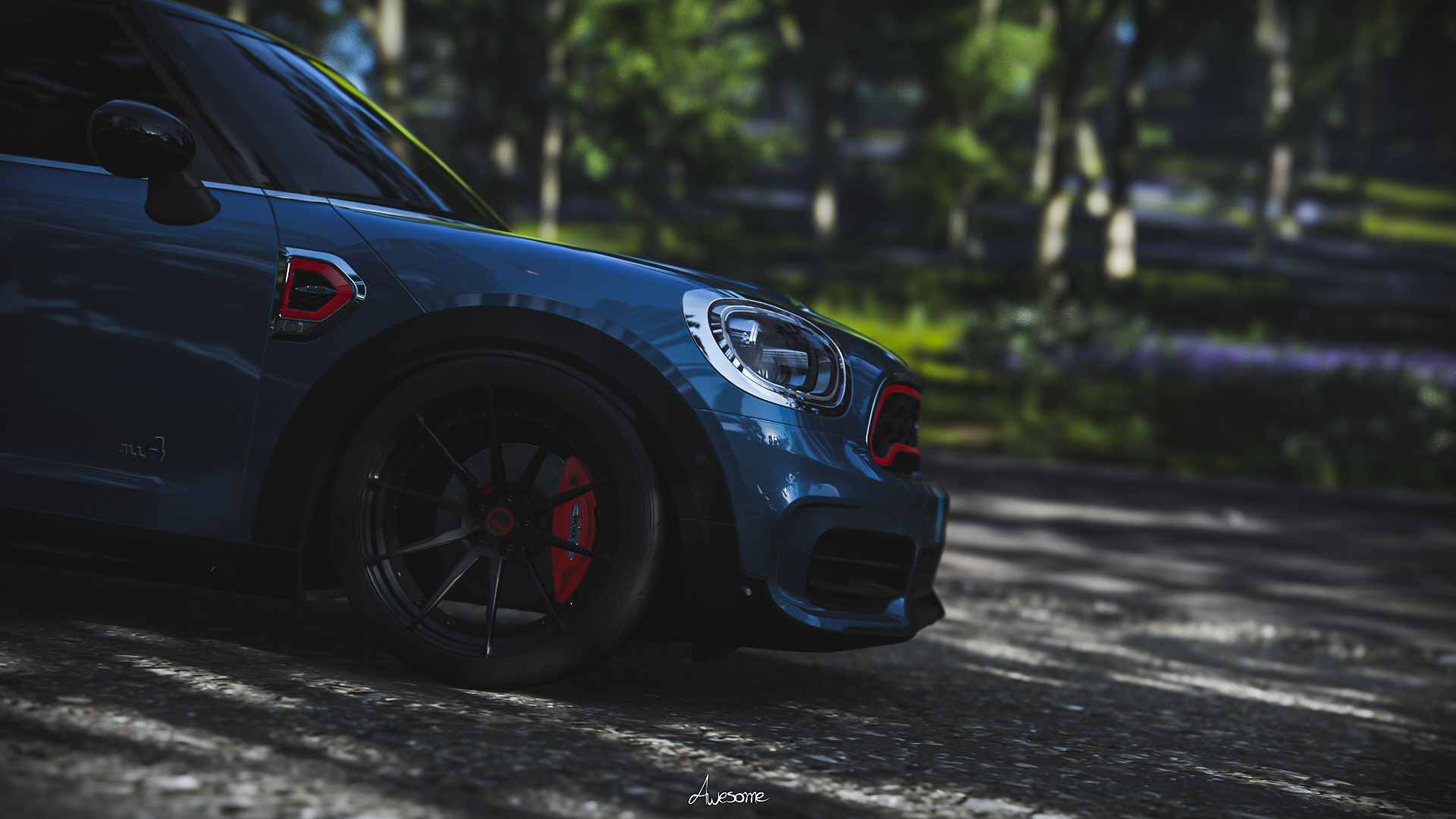 MINI Countryman, Forza Horizon 4, Virtual thrills, Gaming masterpiece, 1920x1080 Full HD Desktop