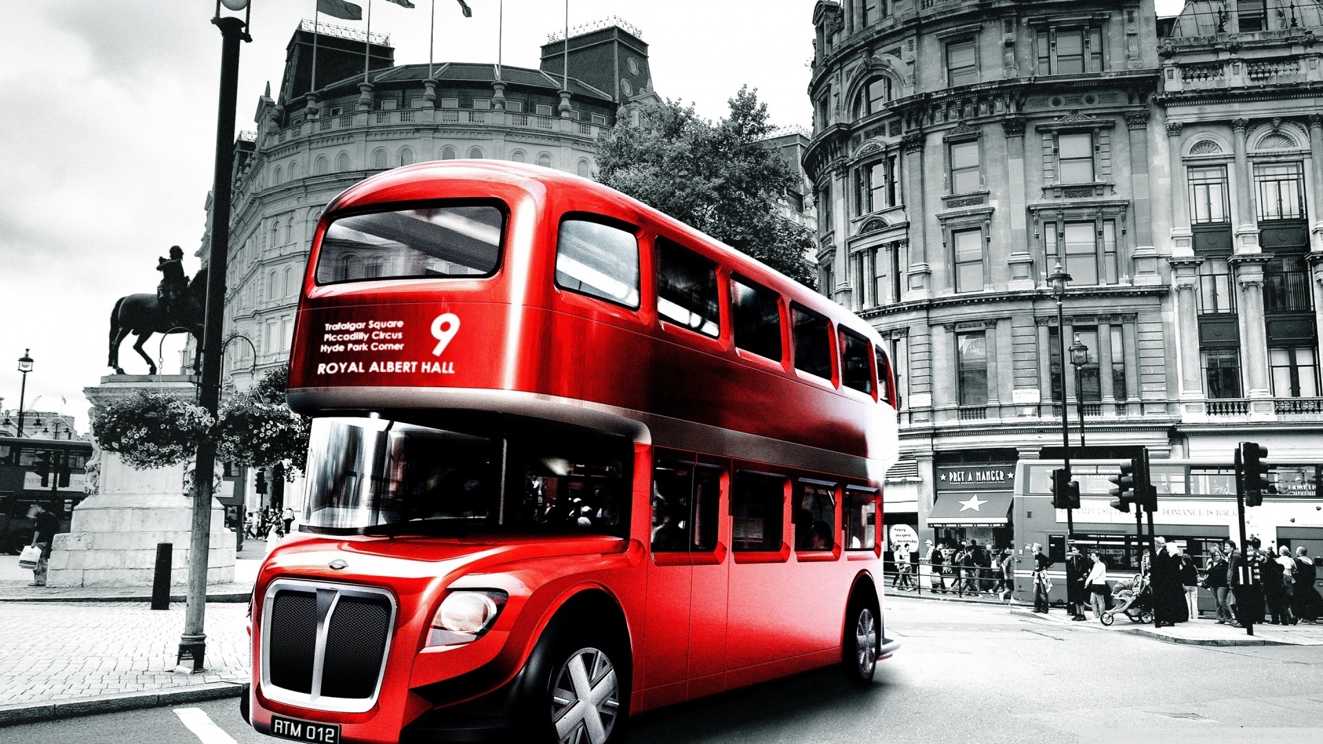 Red London Bus, London Wallpaper, 1920x1080 Full HD Desktop