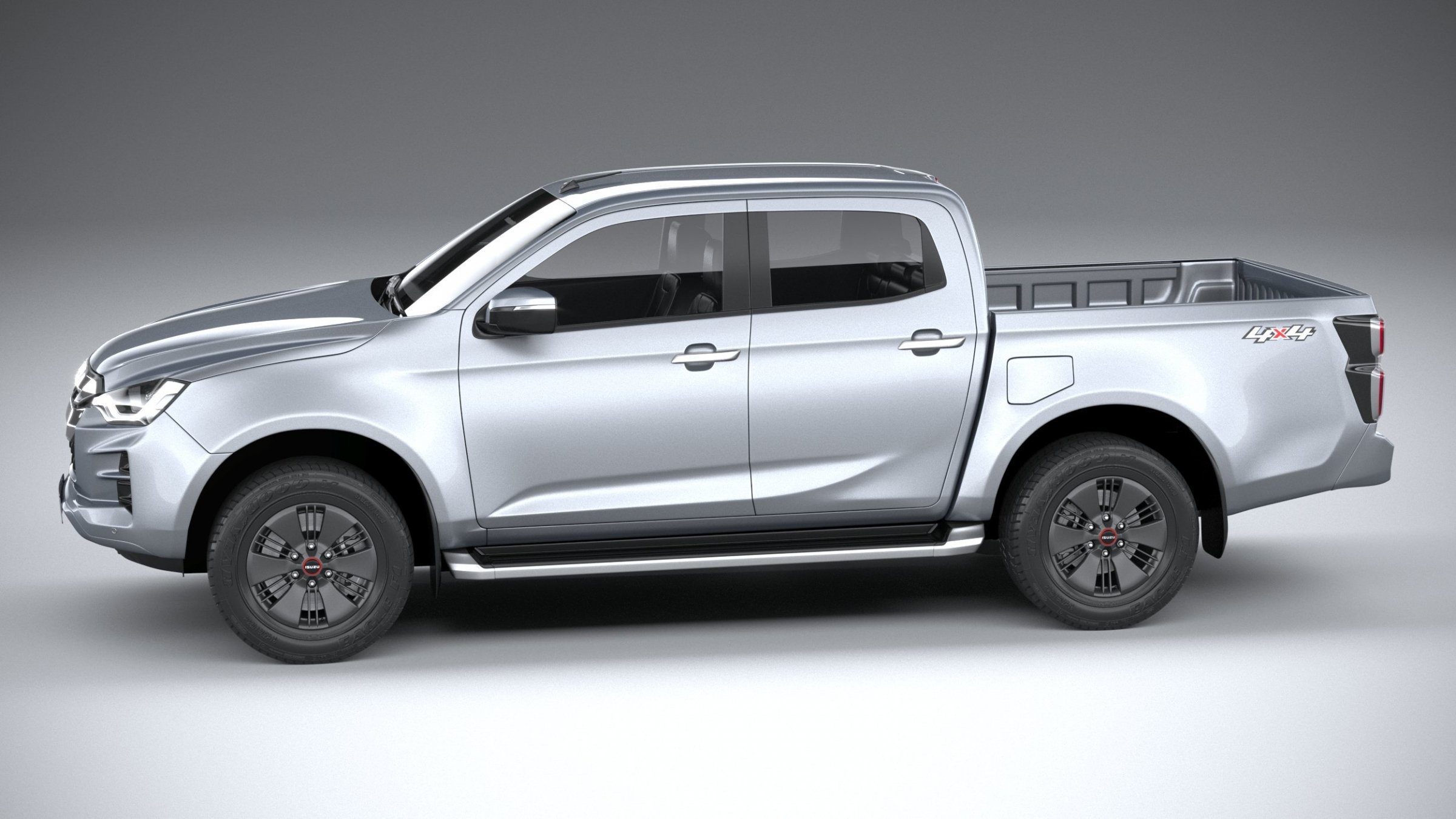 ISUZU D-MAX, 2020, 3D model, Squir, 2400x1350 HD Desktop