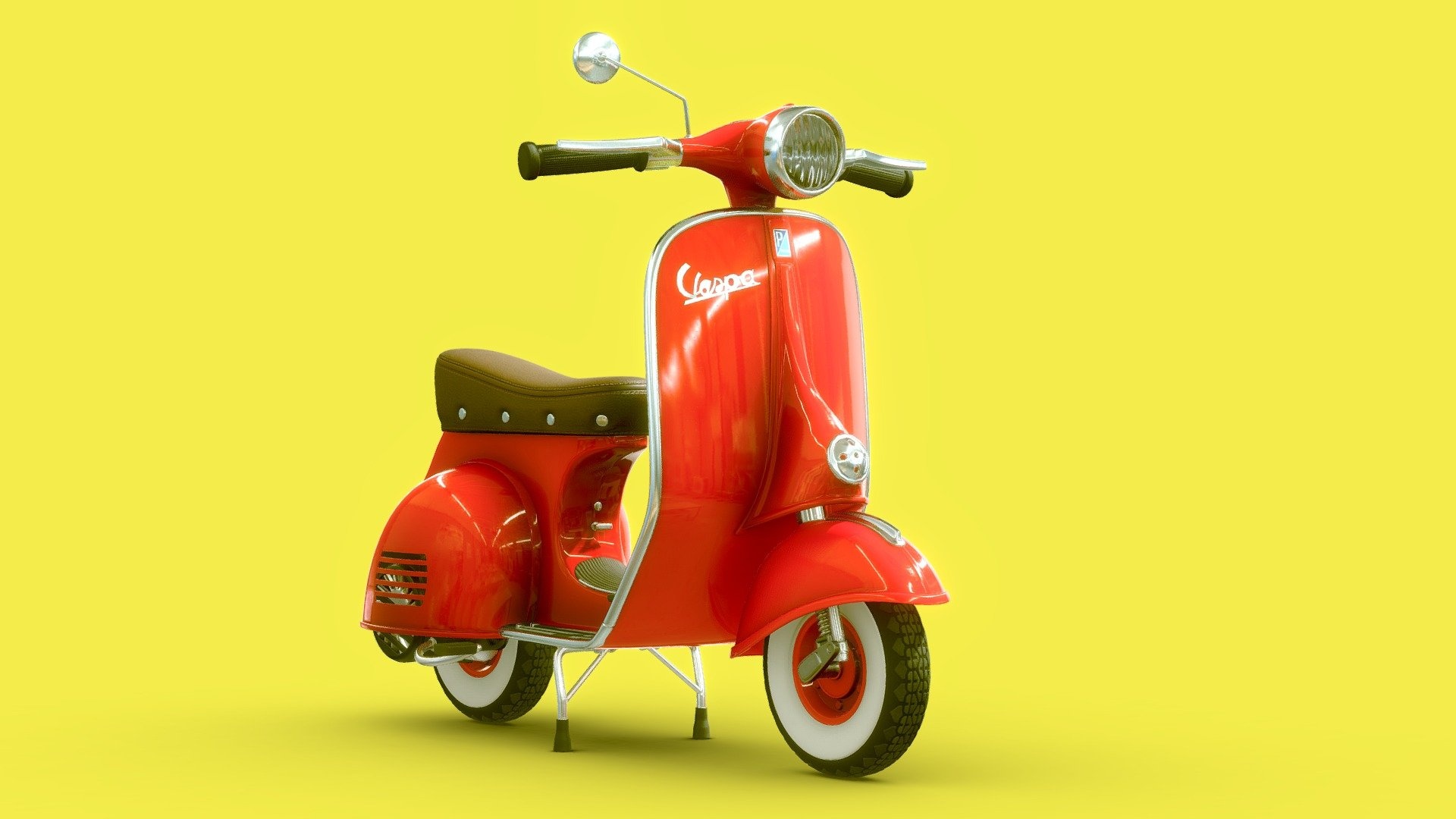 Vespa, Auto, Artstation Vespa, Scooter, 1920x1080 Full HD Desktop