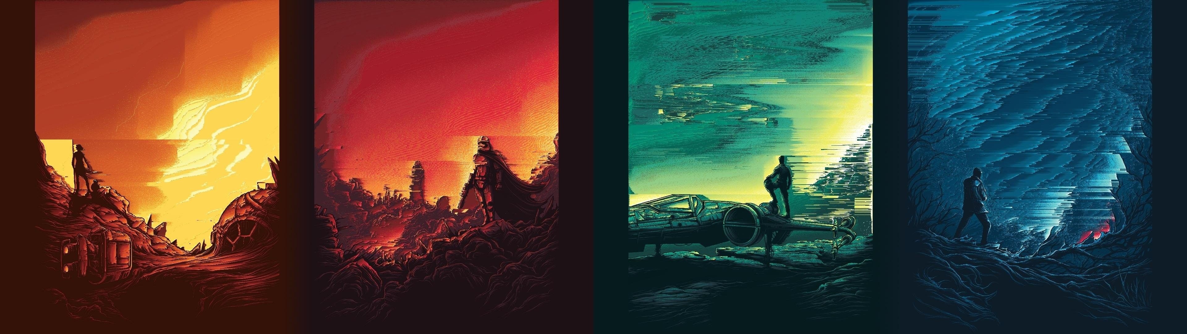 Star Wars, PC Wallpaper, 3840x1080 Dual Screen Desktop