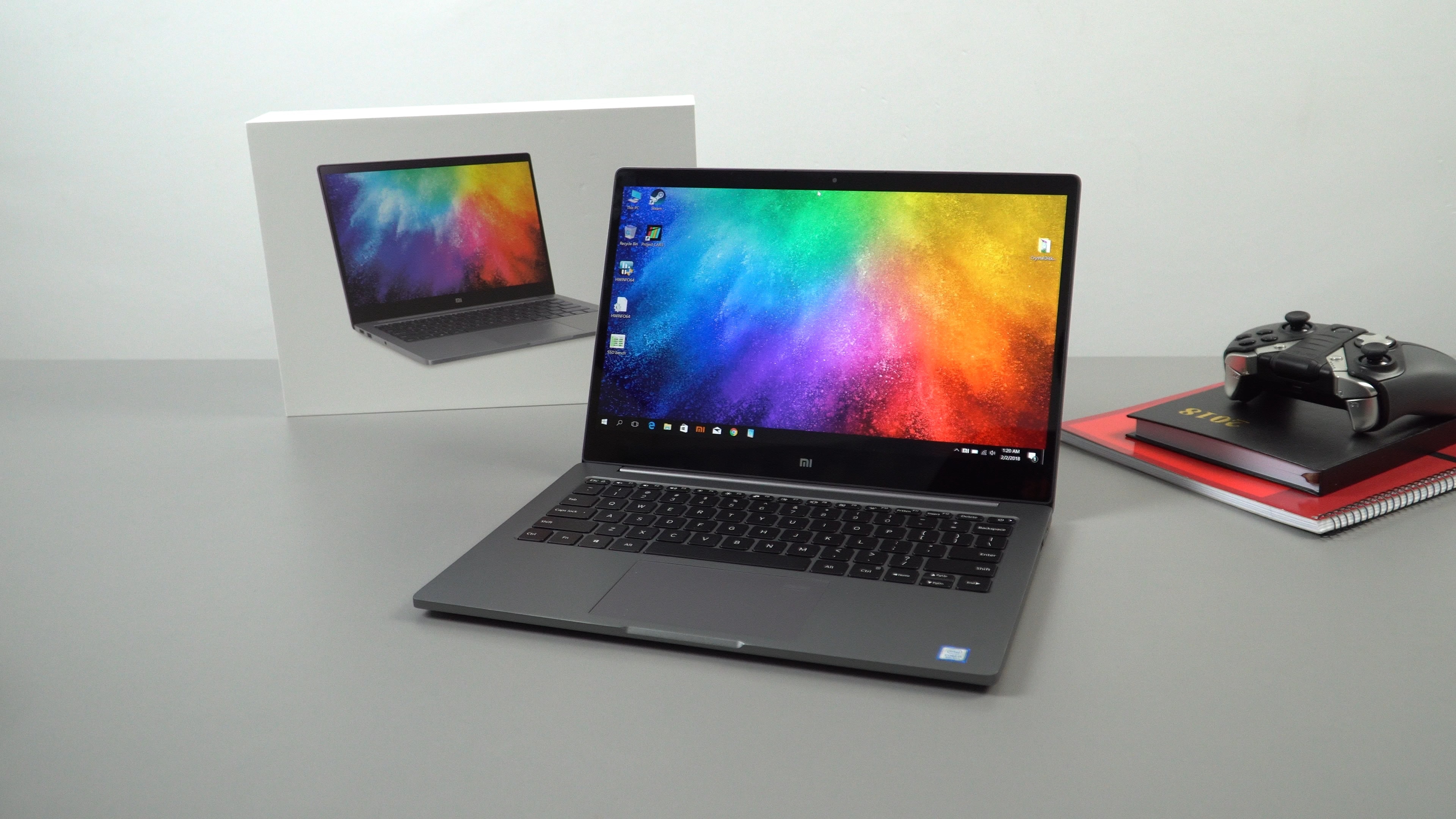 Xiaomi Mi Notebook Air 13, 2018, Techtablets, 3840x2160 4K Desktop