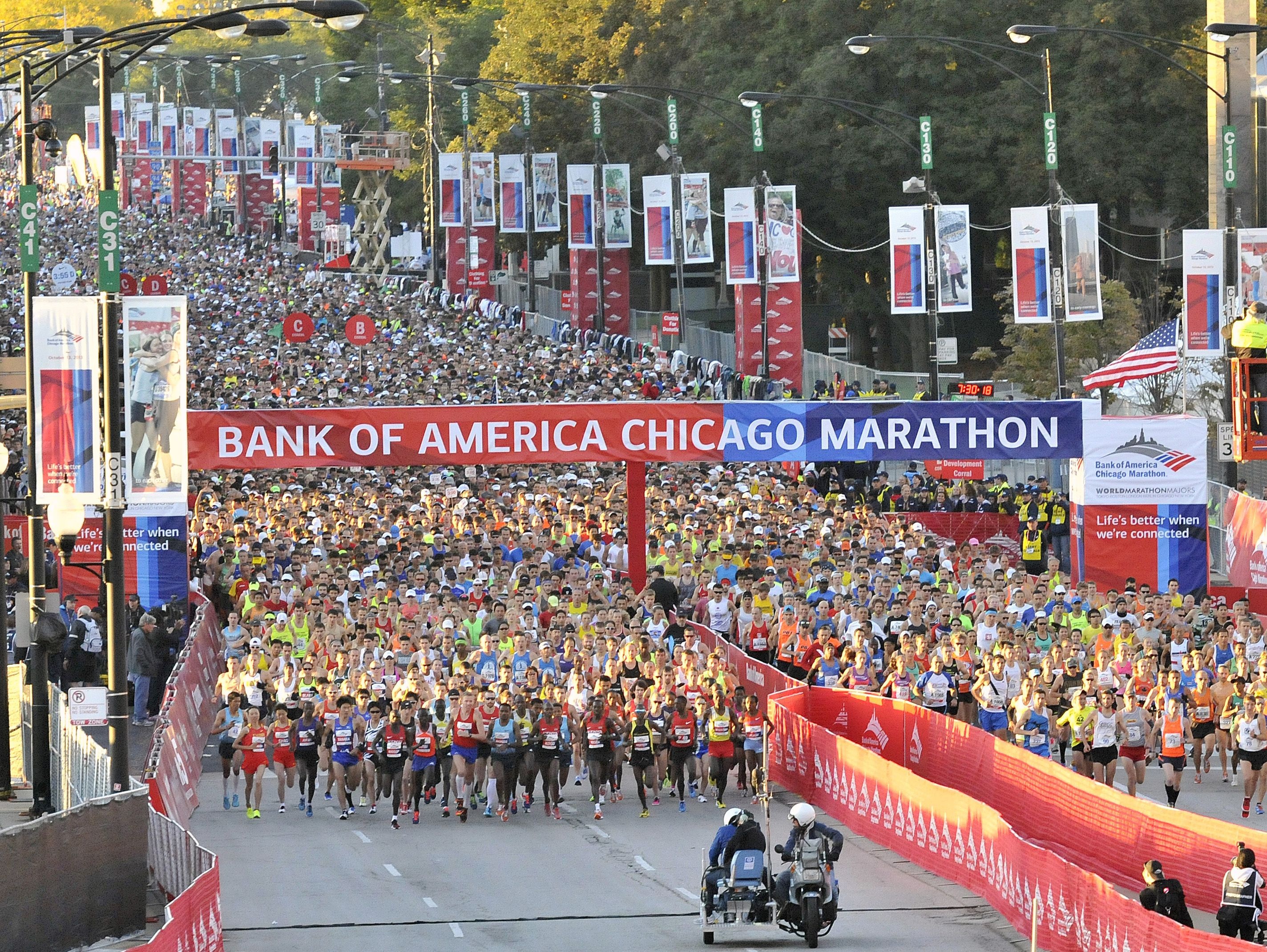 Bank of America Chicago Marathon, Marathon Wallpaper, 2850x2150 HD Desktop