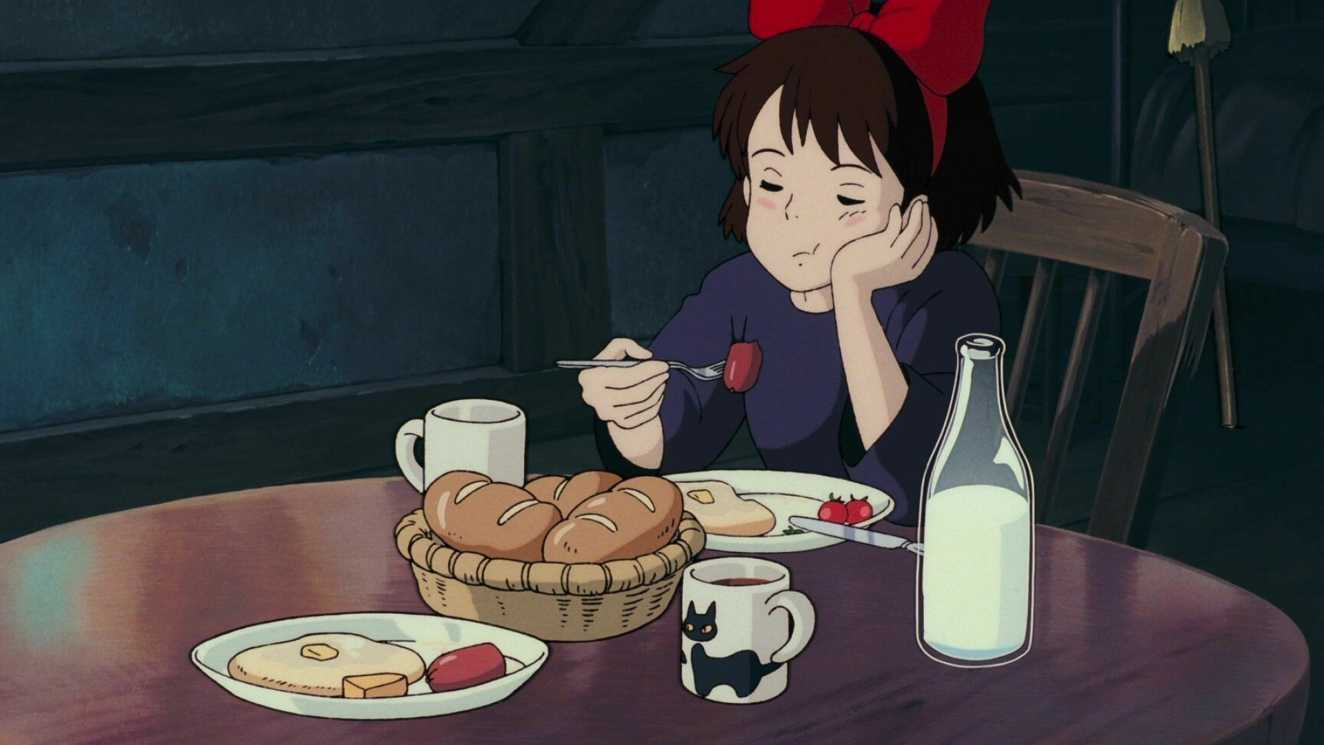 Kiki's Delivery Service, Fancaps food delivery, Studio Ghibli movies, Unique ideas, 1920x1080 Full HD Desktop