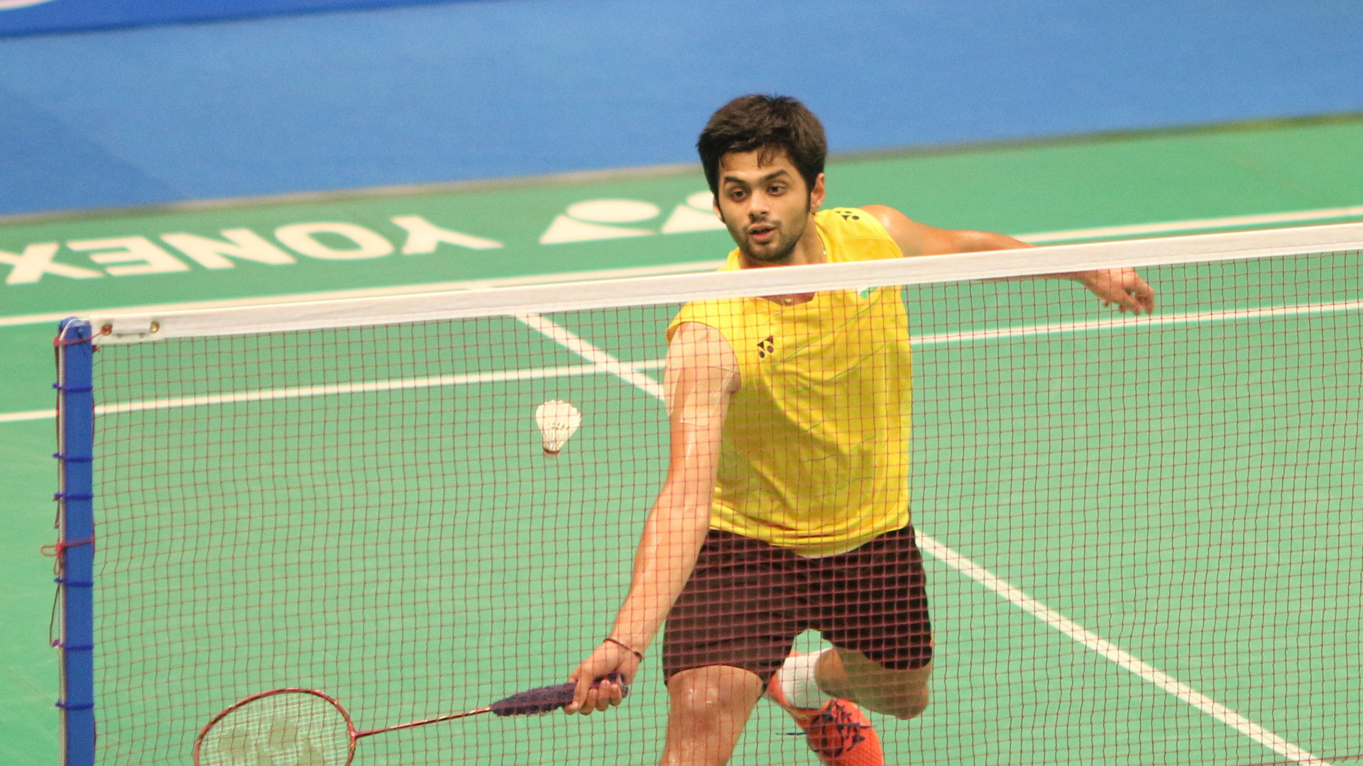 B. Sai Praneeth, Badminton, Federball, Obersterreich, 1920x1080 Full HD Desktop