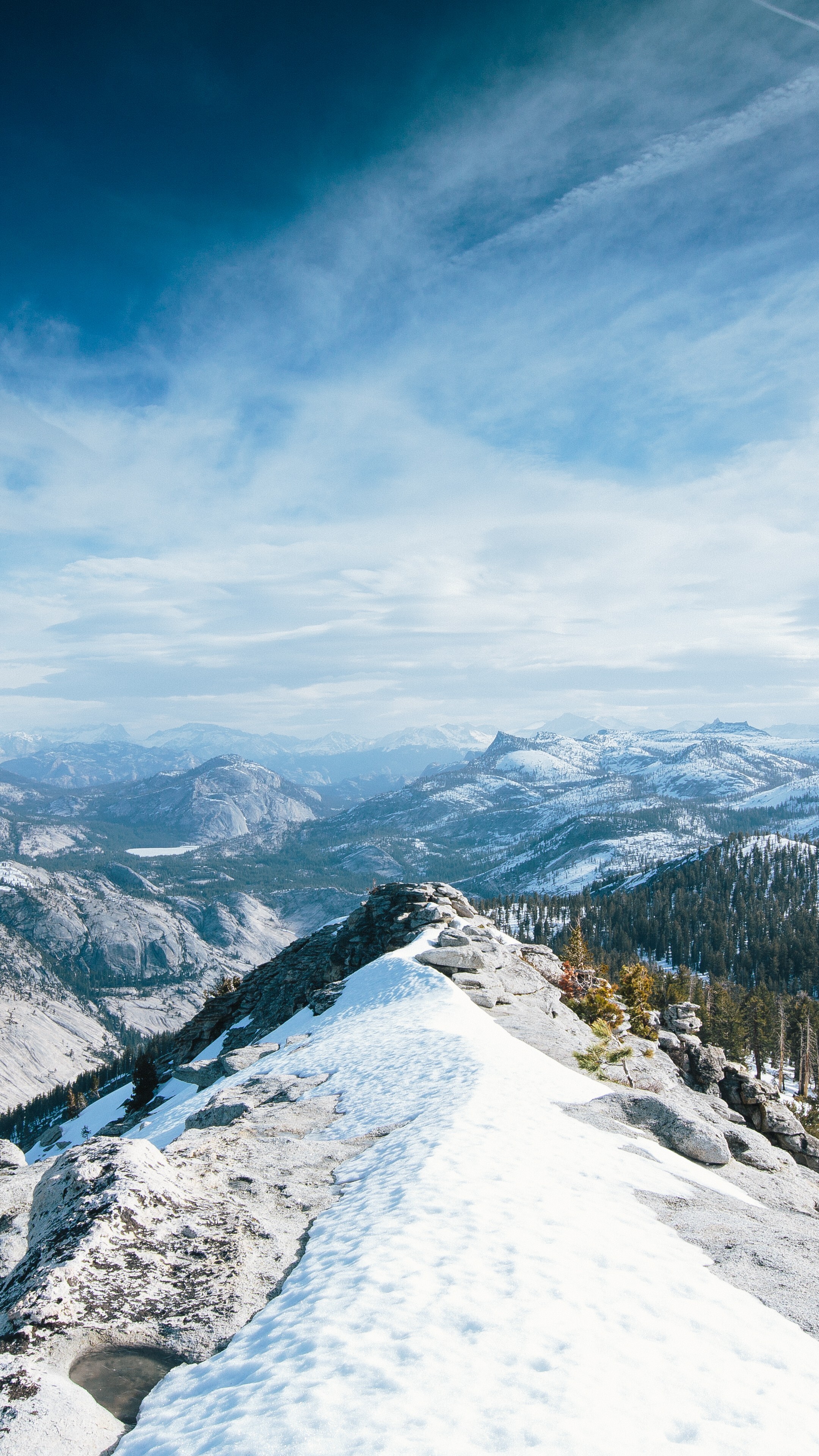 Winter landscapes, Snowy forests, Apple mountains, Nature photography, 2160x3840 4K Phone