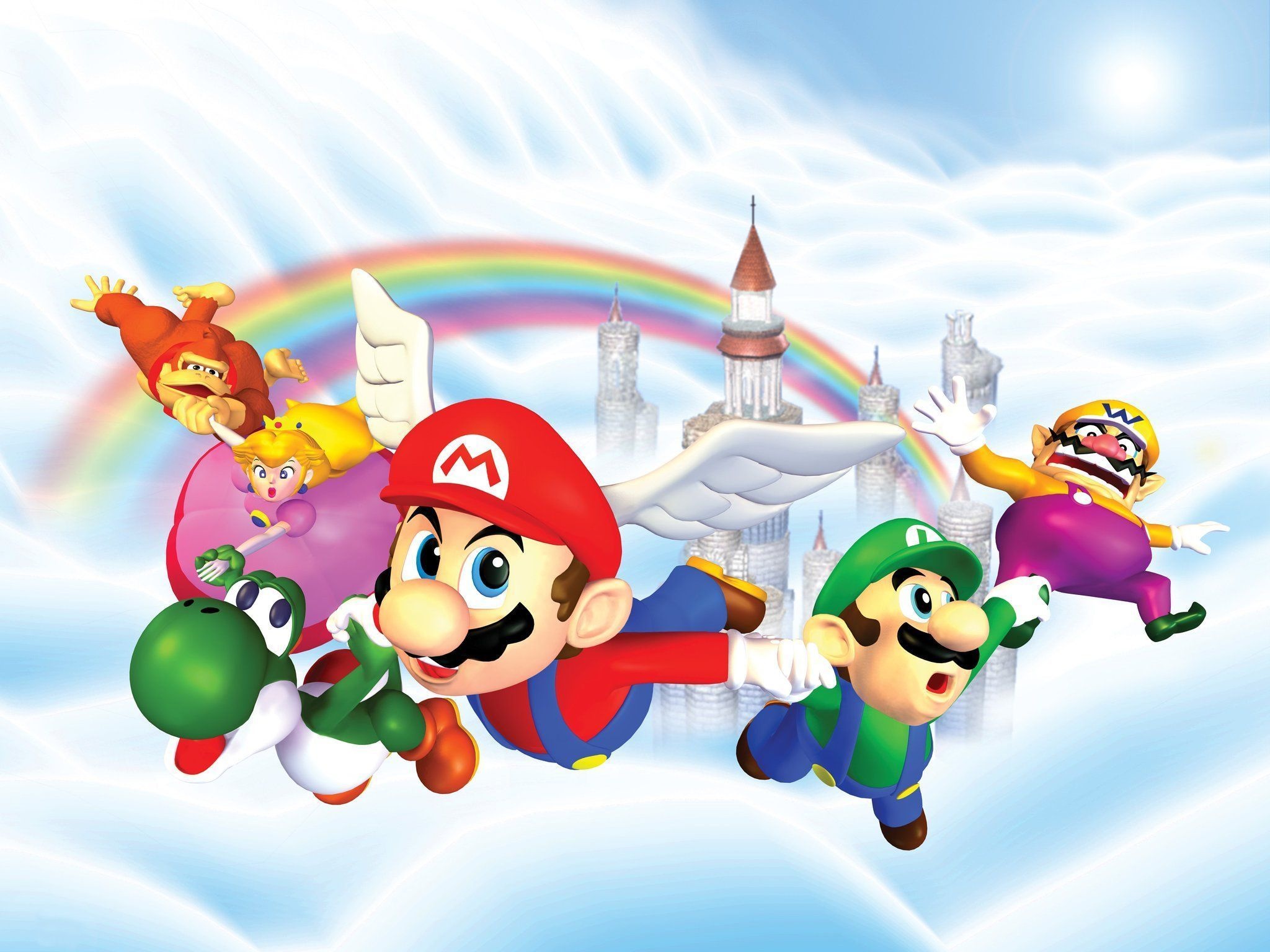 Mario Party, Mario Castle Wallpaper, 2050x1540 HD Desktop