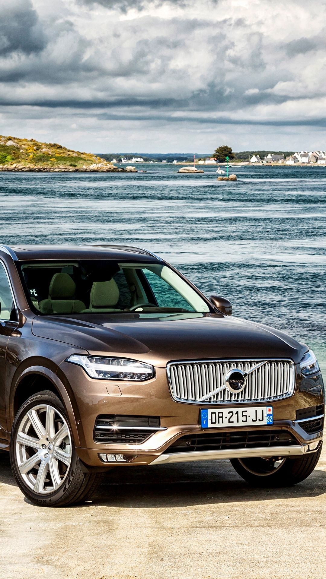 Volvo, Timeless luxury, Sleek design, Advanced features, 1080x1920 Full HD Phone