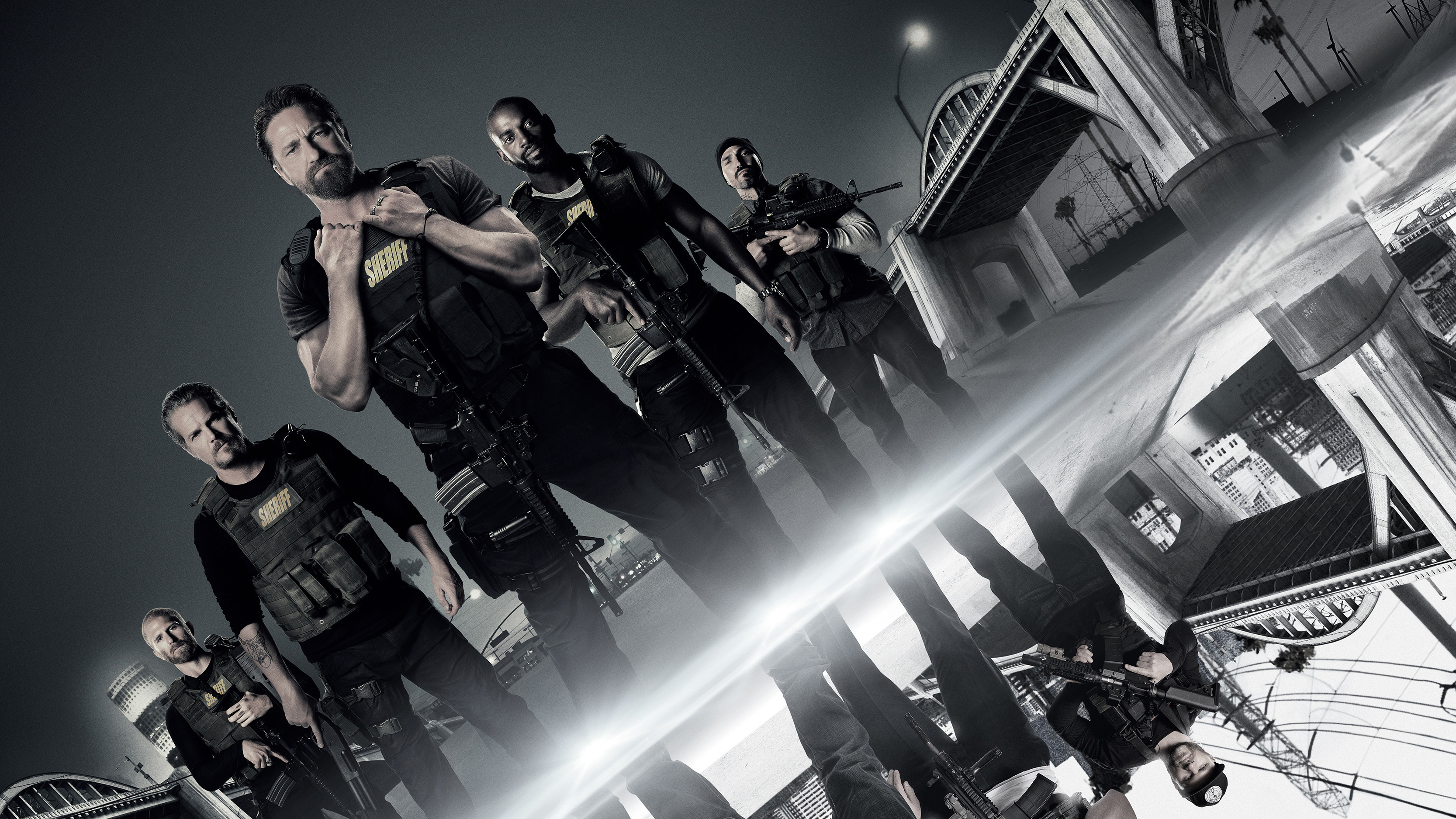 Den of Thieves, 4K HD movies wallpapers, 3340x1880 HD Desktop