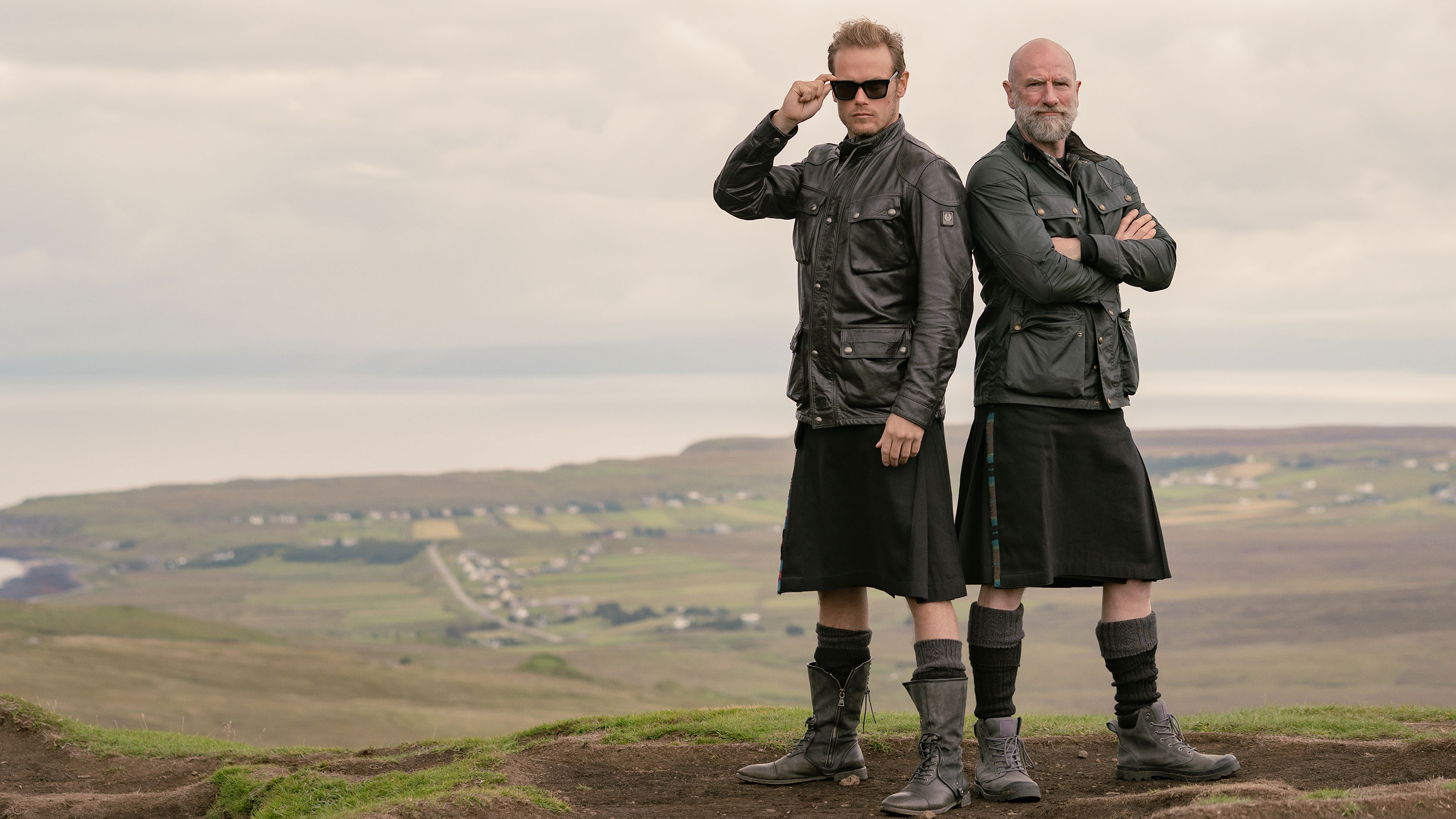 Men in Kilts, A roadtrip with Sam, Neon, 3840x2160 4K Desktop