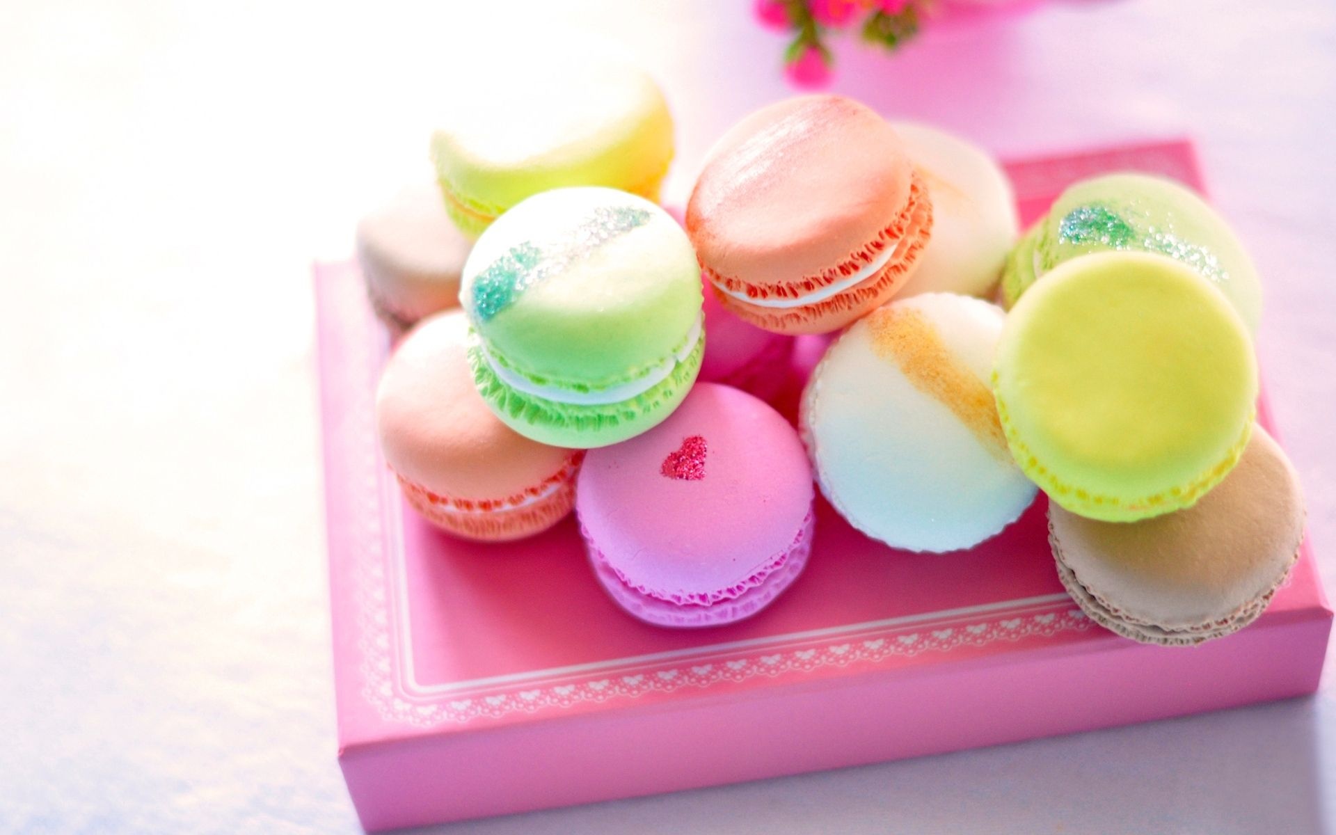 Macaroon assortment, Assorted flavors, Chewy and sweet, Delightful tea-time treat, 1920x1200 HD Desktop