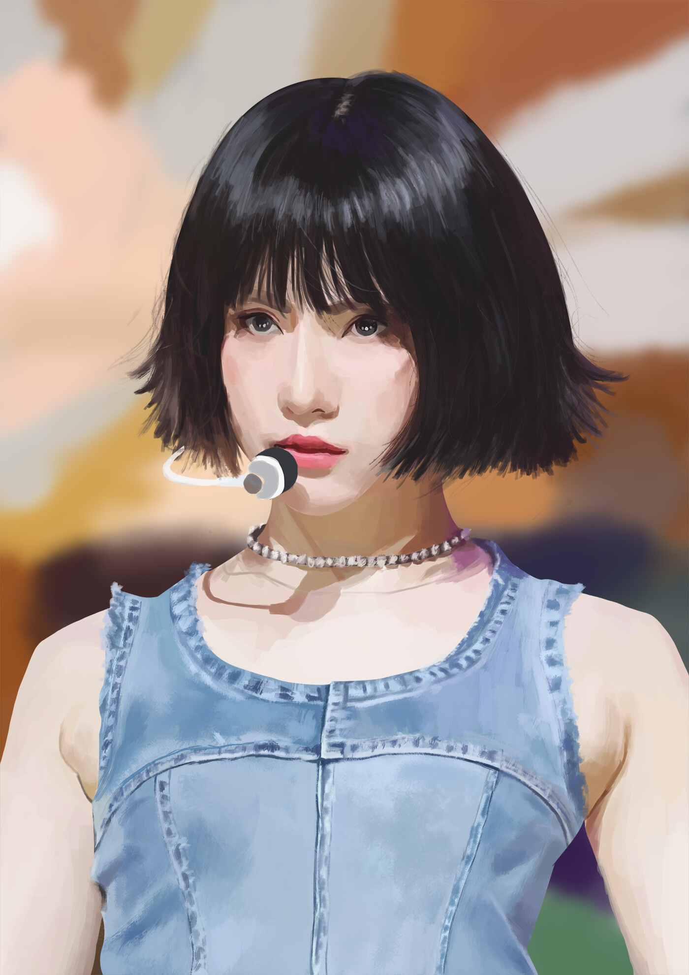 Eunha (Music), ArtStation, Gfriend Fanart, Creative works, 1400x1980 HD Phone