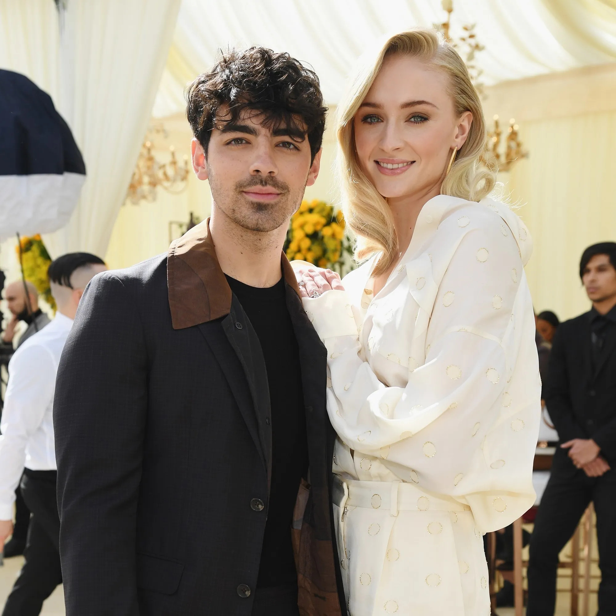 Sophie Turner, Joe Jonas, Second wedding, Romantic French ceremony, 2000x2000 HD Phone