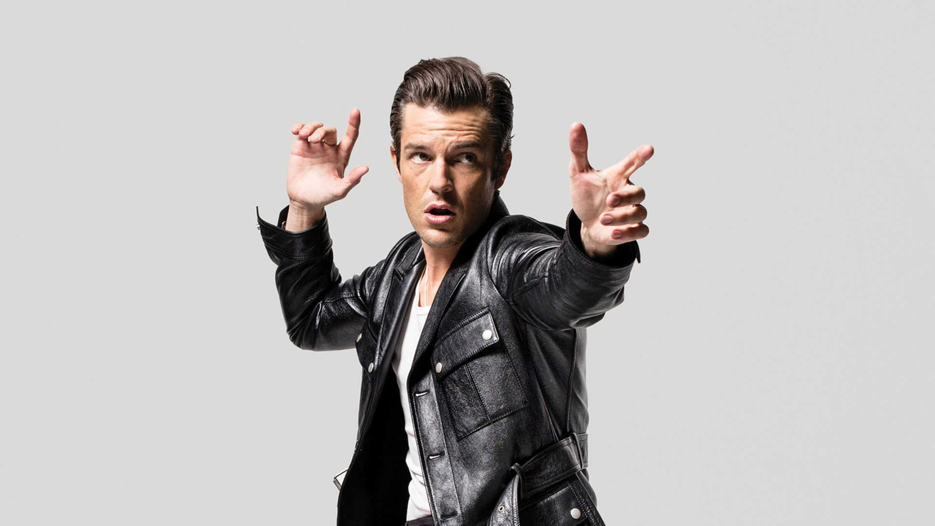 Brandon Flowers back, The Brightside, 1920x1080 Full HD Desktop