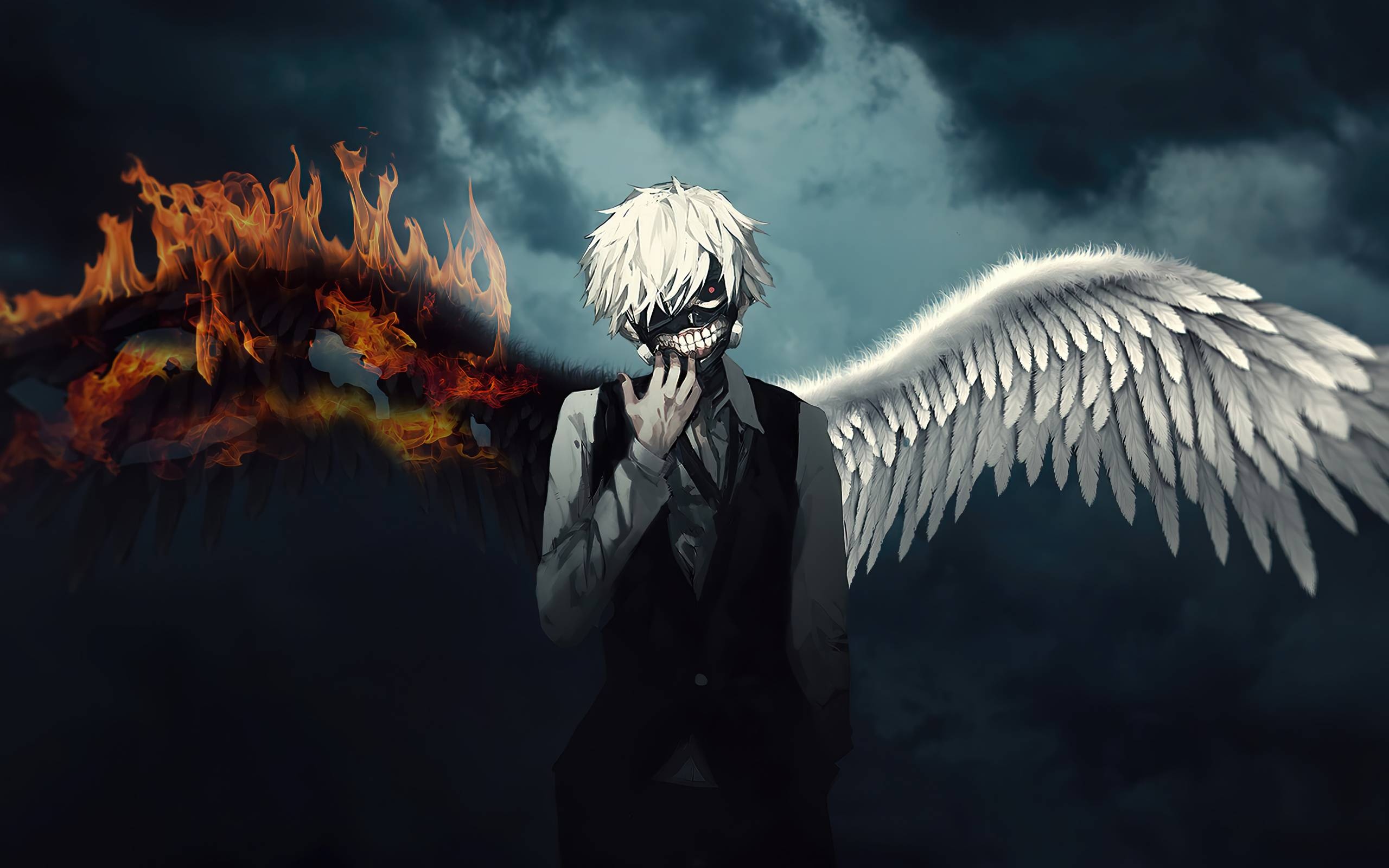 Artwork, Ken Kaneki Wallpaper, 2560x1600 HD Desktop