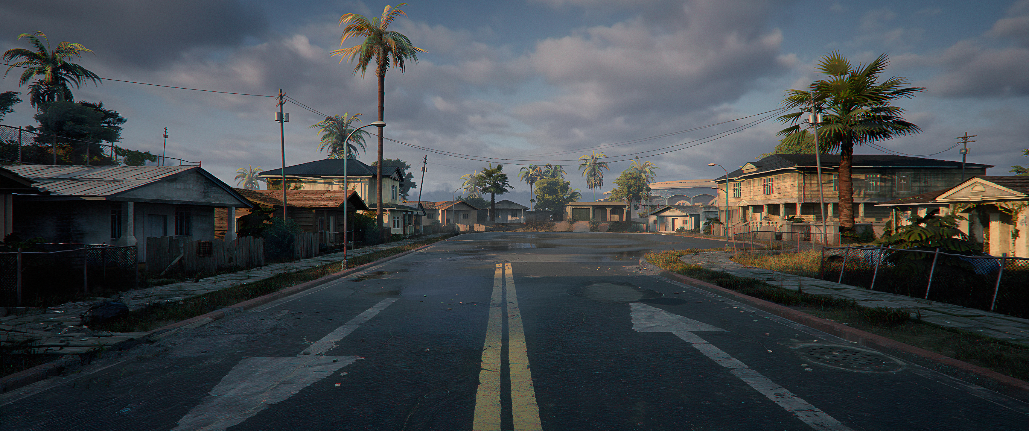 Grove Street, GTA: San Andreas Wallpaper, 3440x1440 Dual Screen Desktop