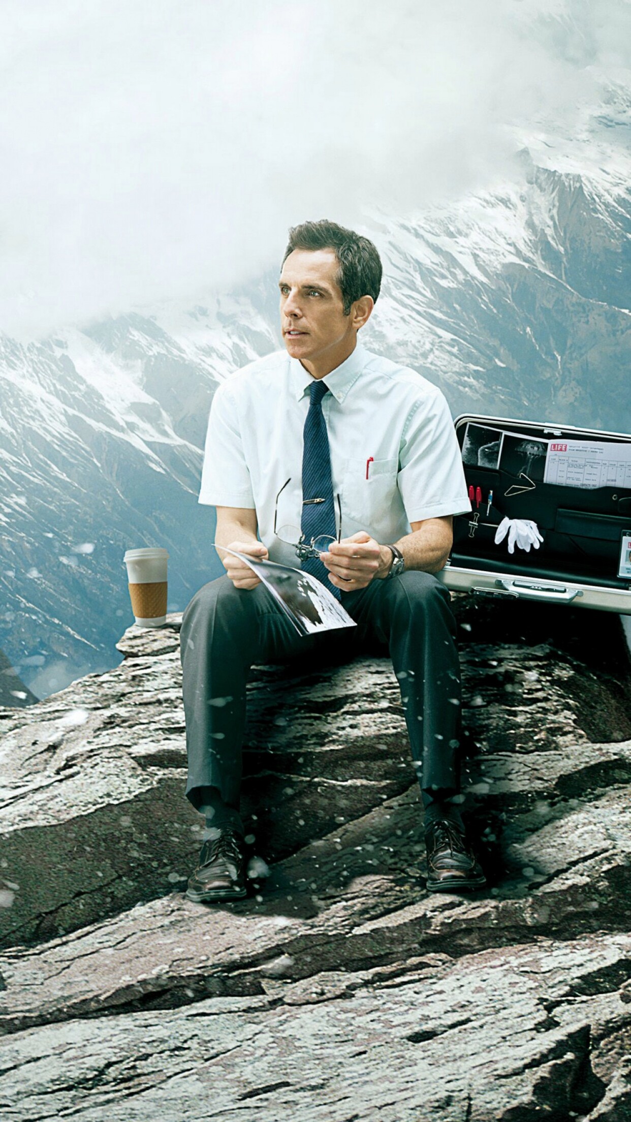 Ben Stiller mountain, Movies screen beauty, 1250x2210 HD Phone